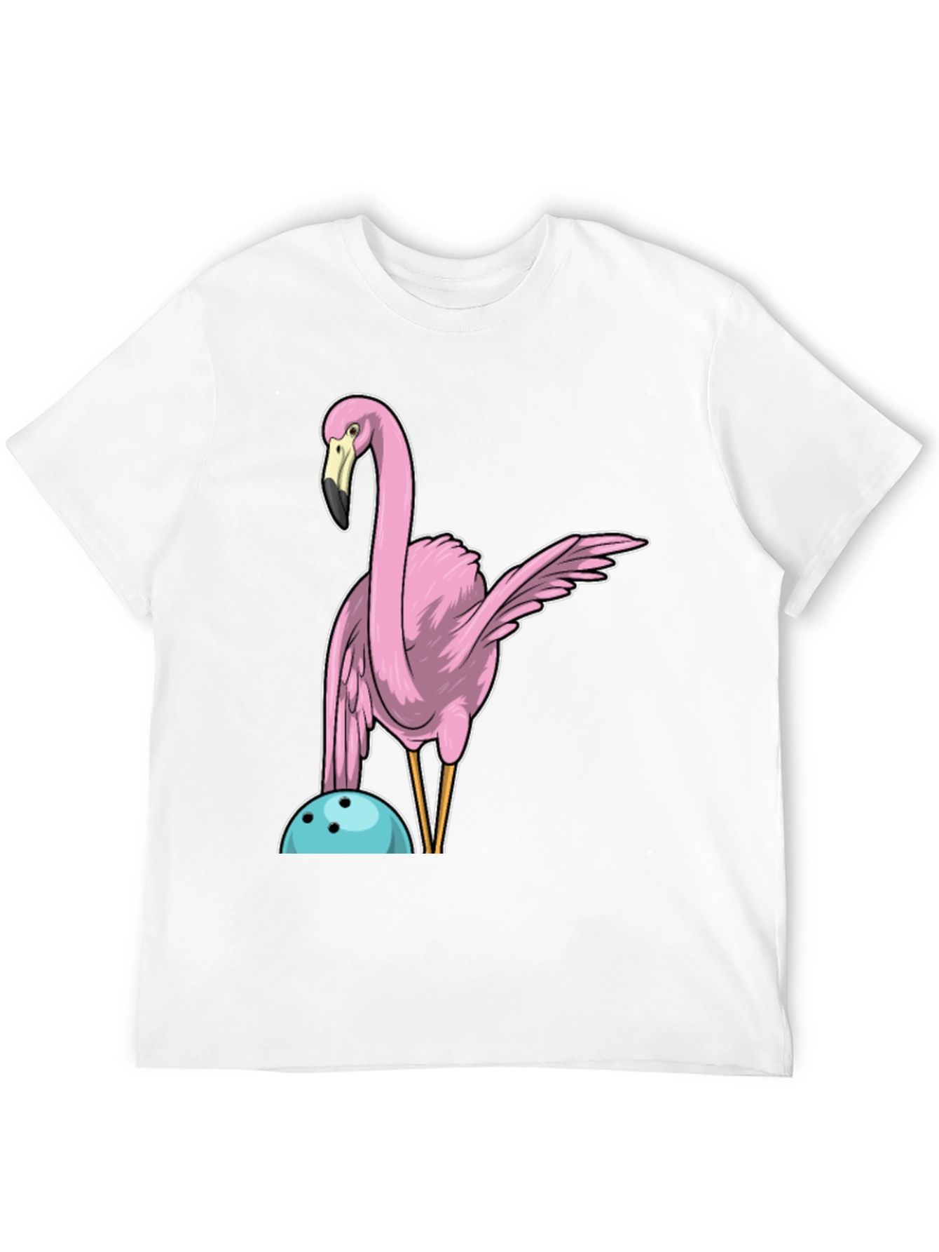 Black Flamingo Bowling T-Shirt view 12