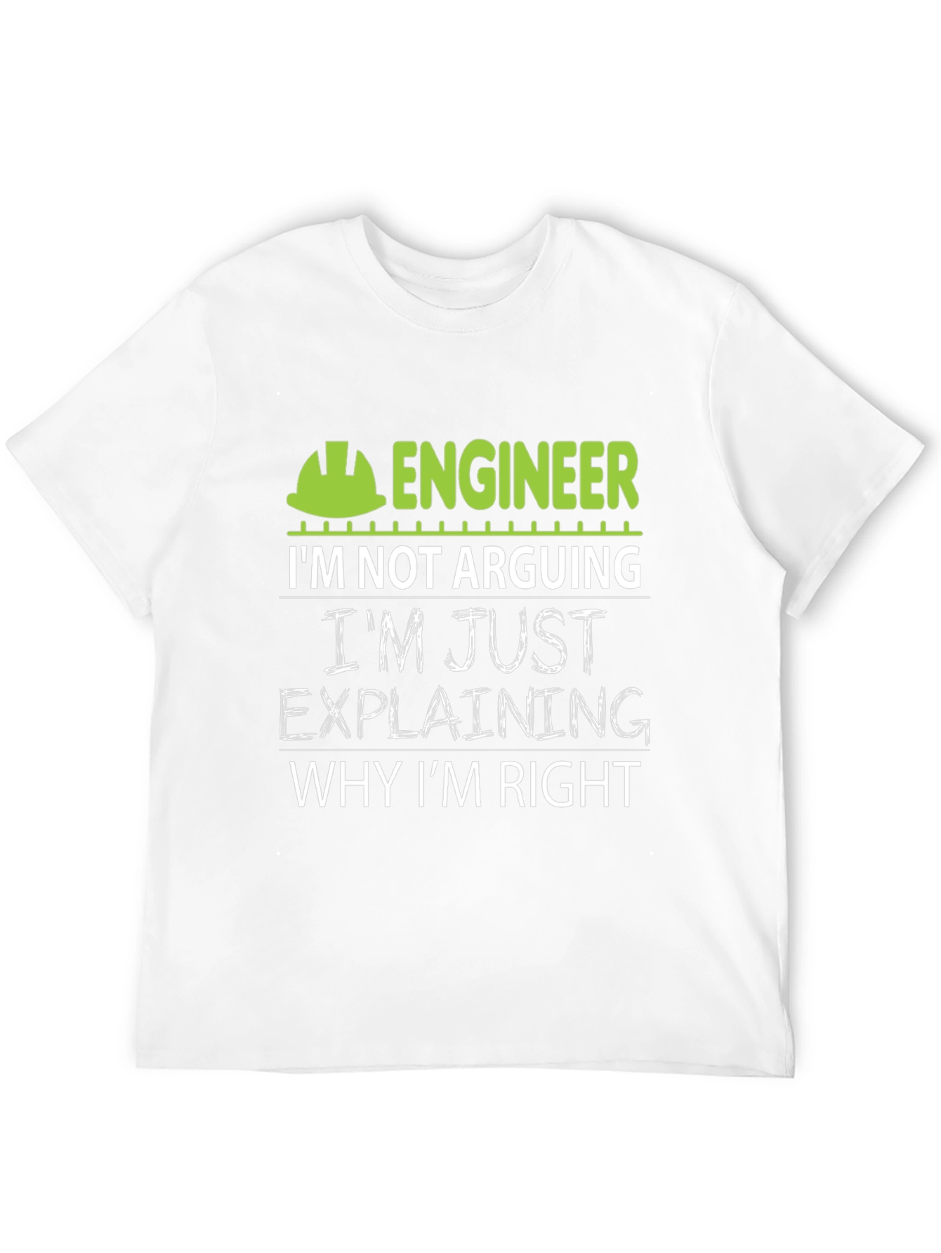 Black Engineer Explaining Humor T-Shirt view 12