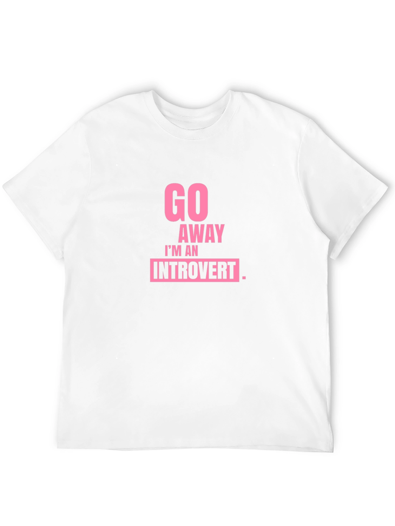 Black Introvert Graphic Tee - Funny Slogan T-Shirt view 12