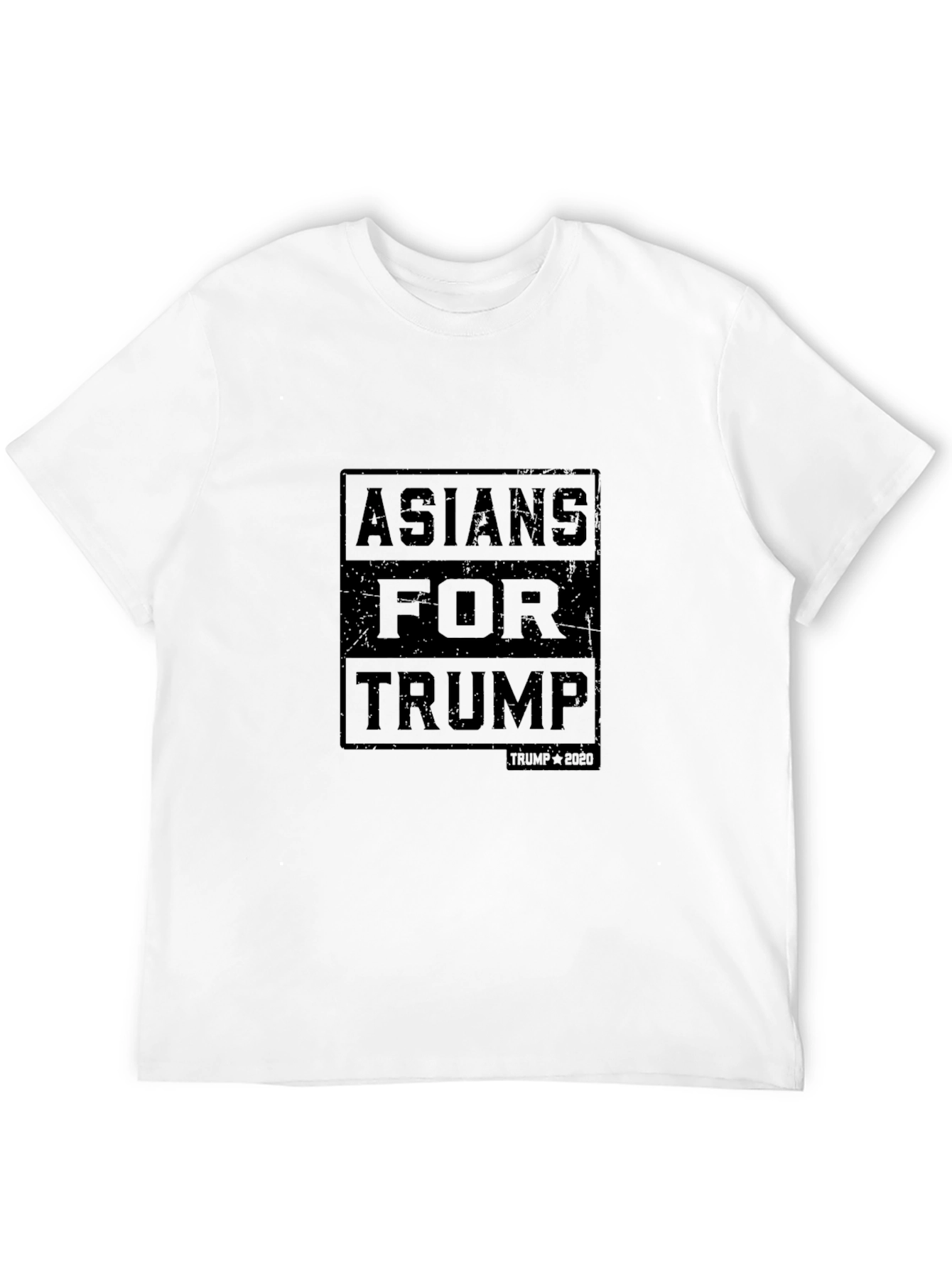 Asians for Trump Graphic Tee - Political Statement Shirt - 12