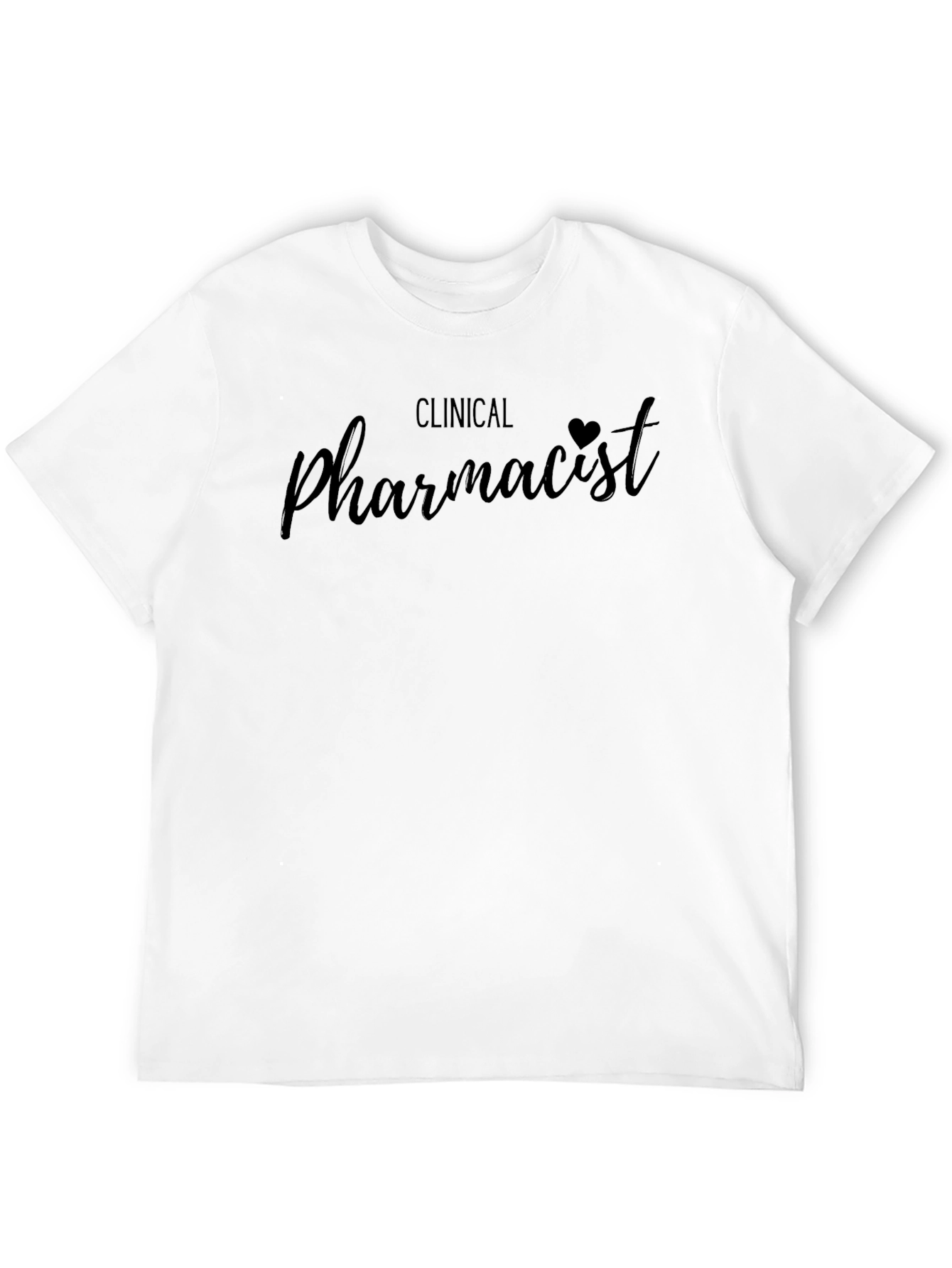Black Clinical Pharmacist Black T-Shirt view 12