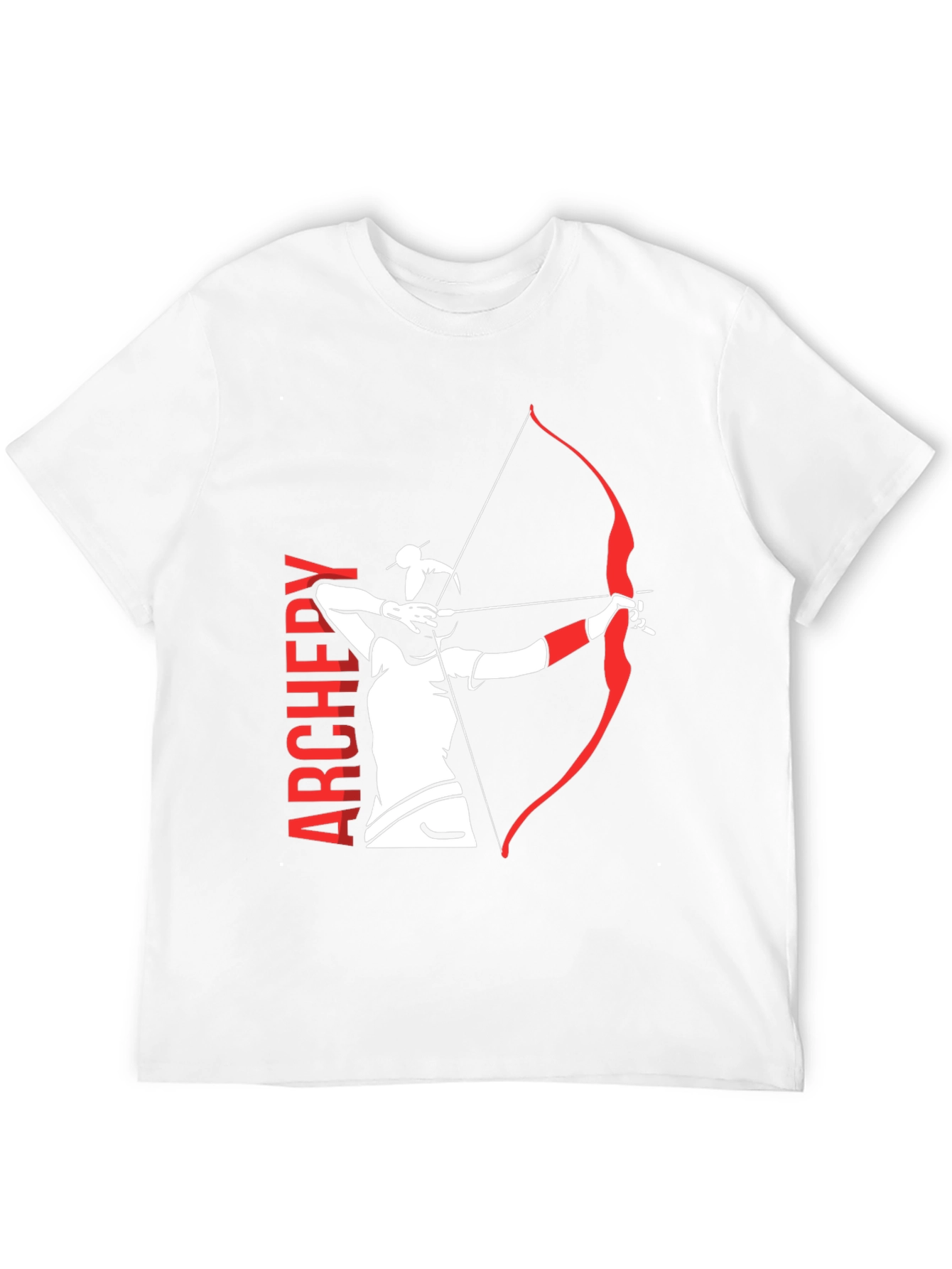 Black Archery Bow T-Shirt - Black Cotton Tee view 12