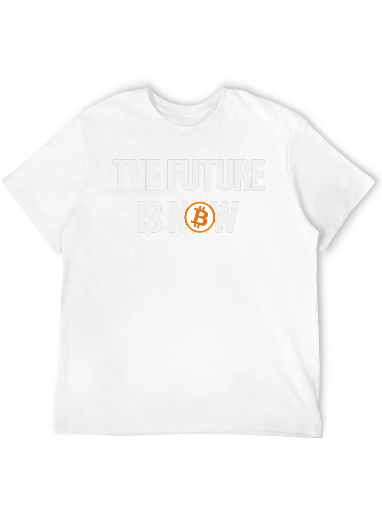 Black Bitcoin Future is Now Graphic Tee view 12