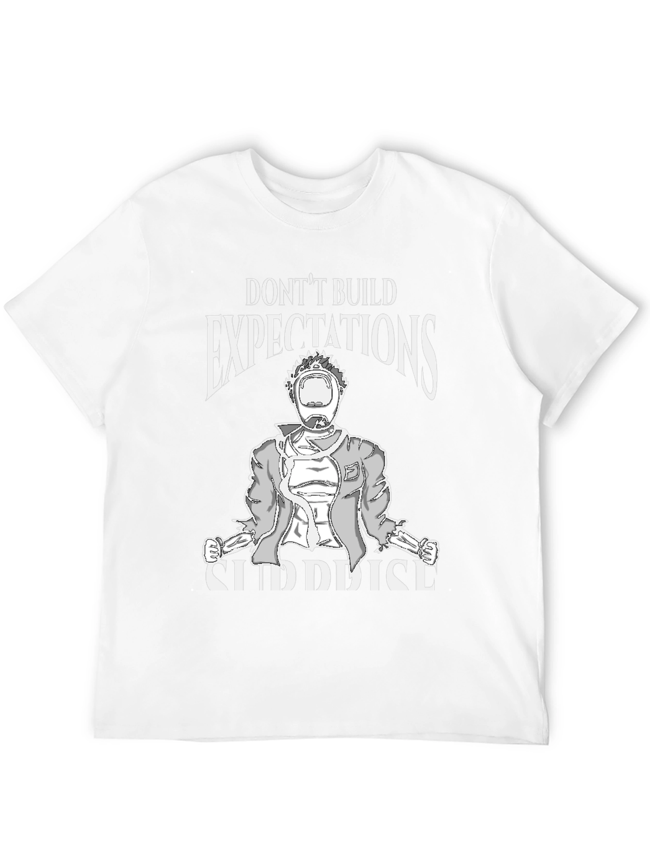 Black Don't Build Expectations Graphic Tee view 12