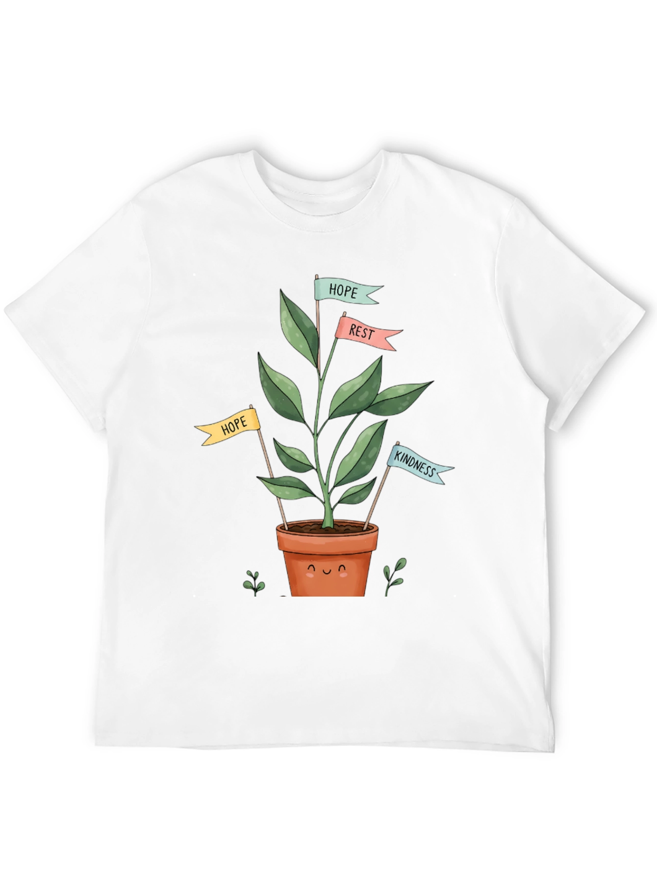 Black Planting Kindness T-Shirt - Hope, Rest & Love view 12