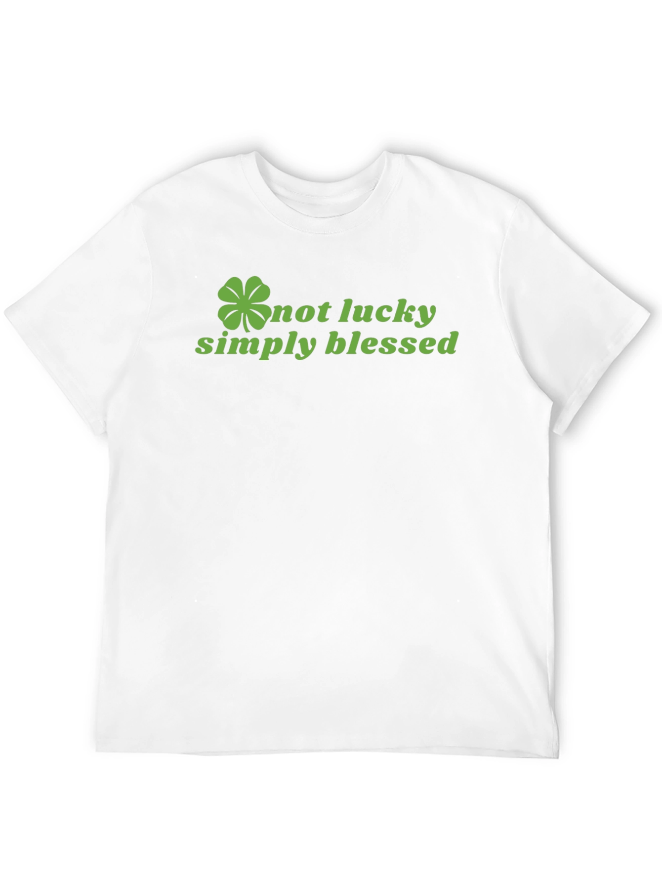 Black Simply Blessed Graphic Tee - St. Patrick's Day view 12