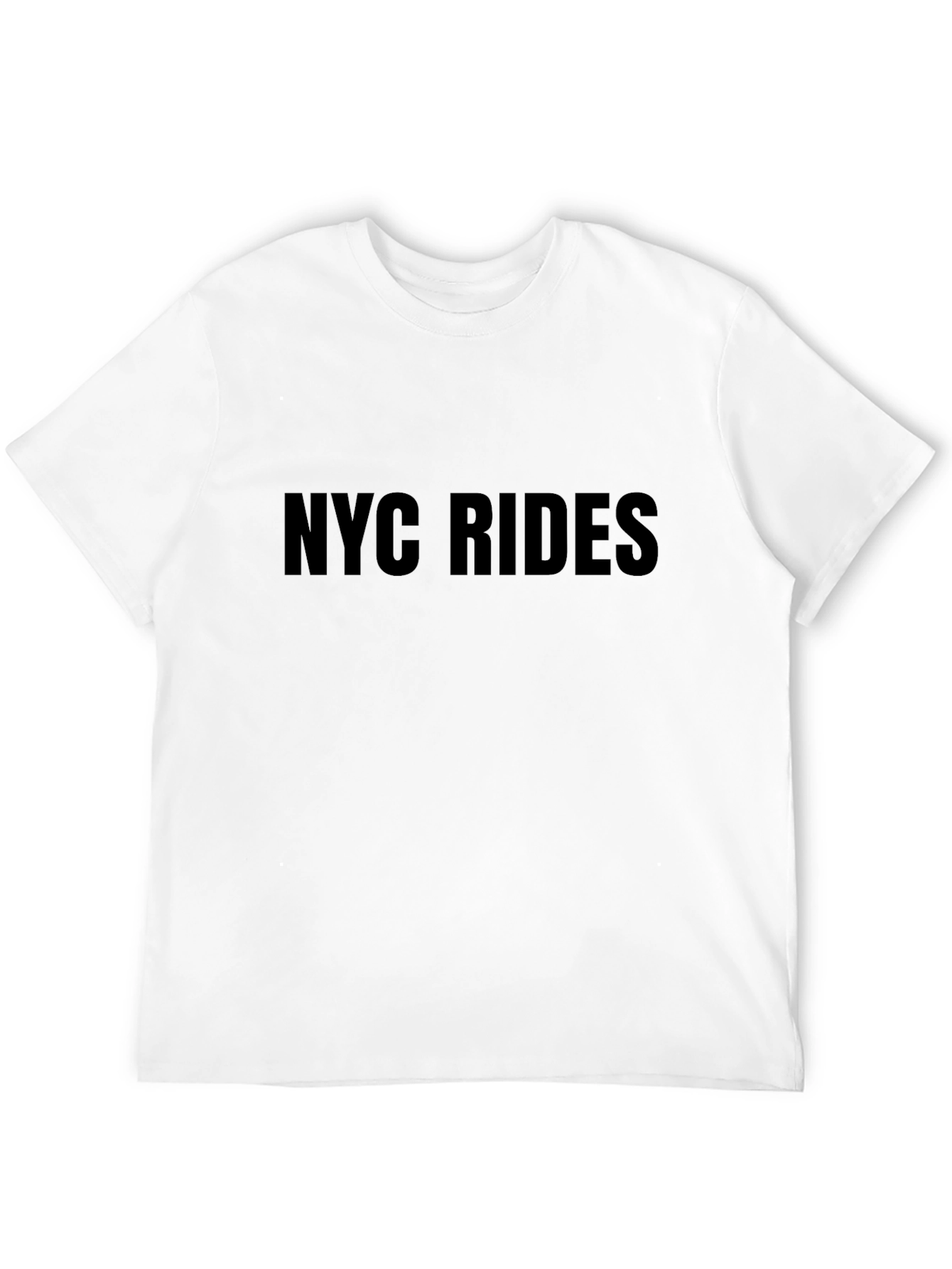 Black NYC Rides Graphic Tee - Black view 12