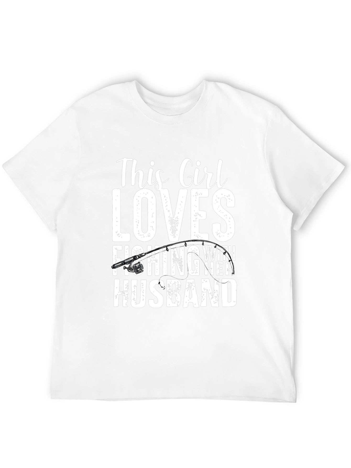 Black Fishing Lover T-Shirt view 12