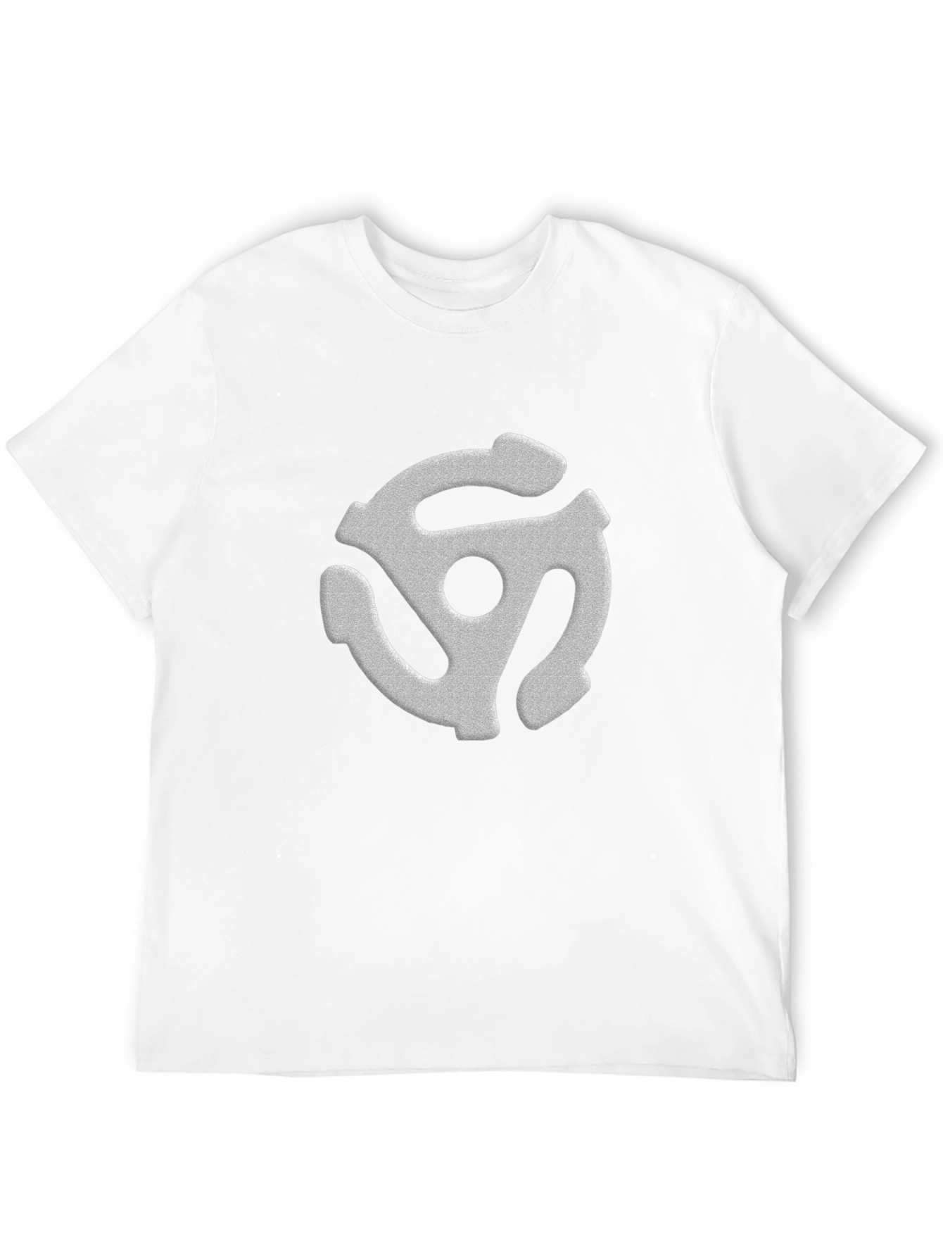 Black Retro Record Adapter Graphic Tee - Black view 12