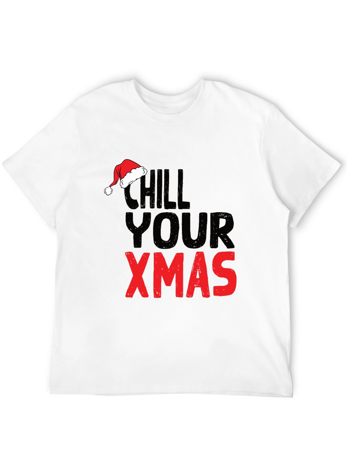Black Chill Your Xmas Graphic Tee view 12