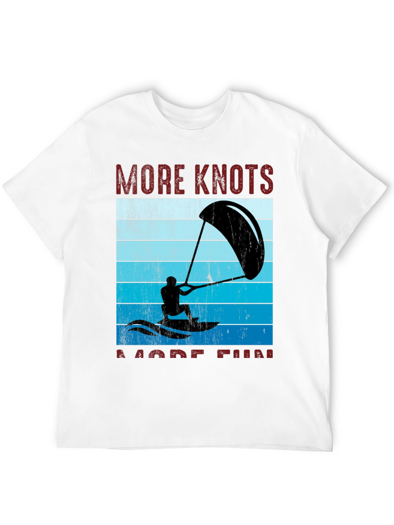 Black More Knots More Fun Watersport T-Shirt view 12