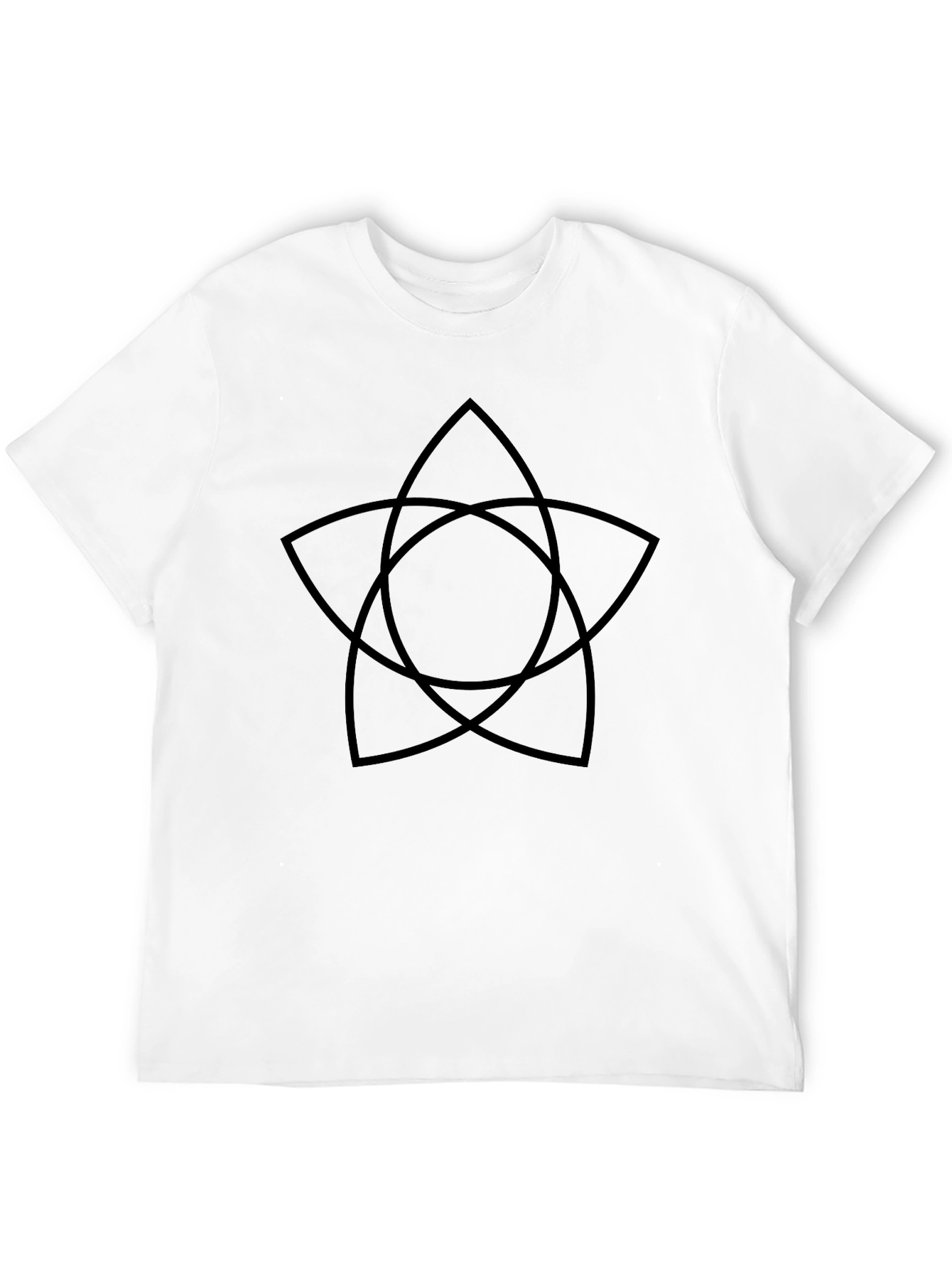 Black Mystic Symbol Black T-Shirt view 12