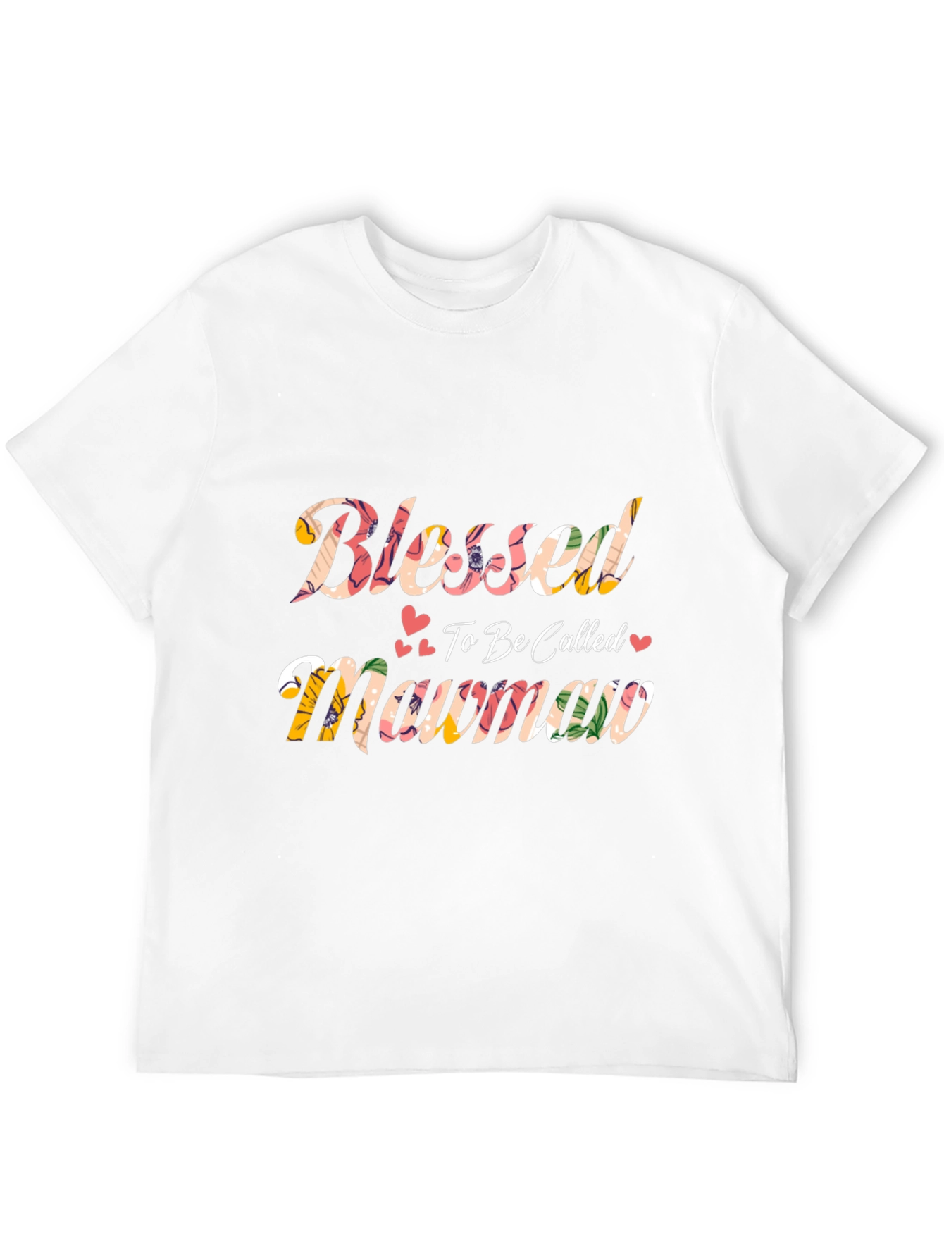 Blessed Mawmaw Floral Graphic T-Shirt - 12