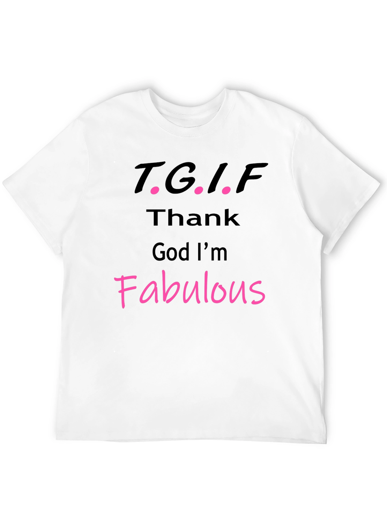 Black TGIF Fabulous Graphic Tee view 12