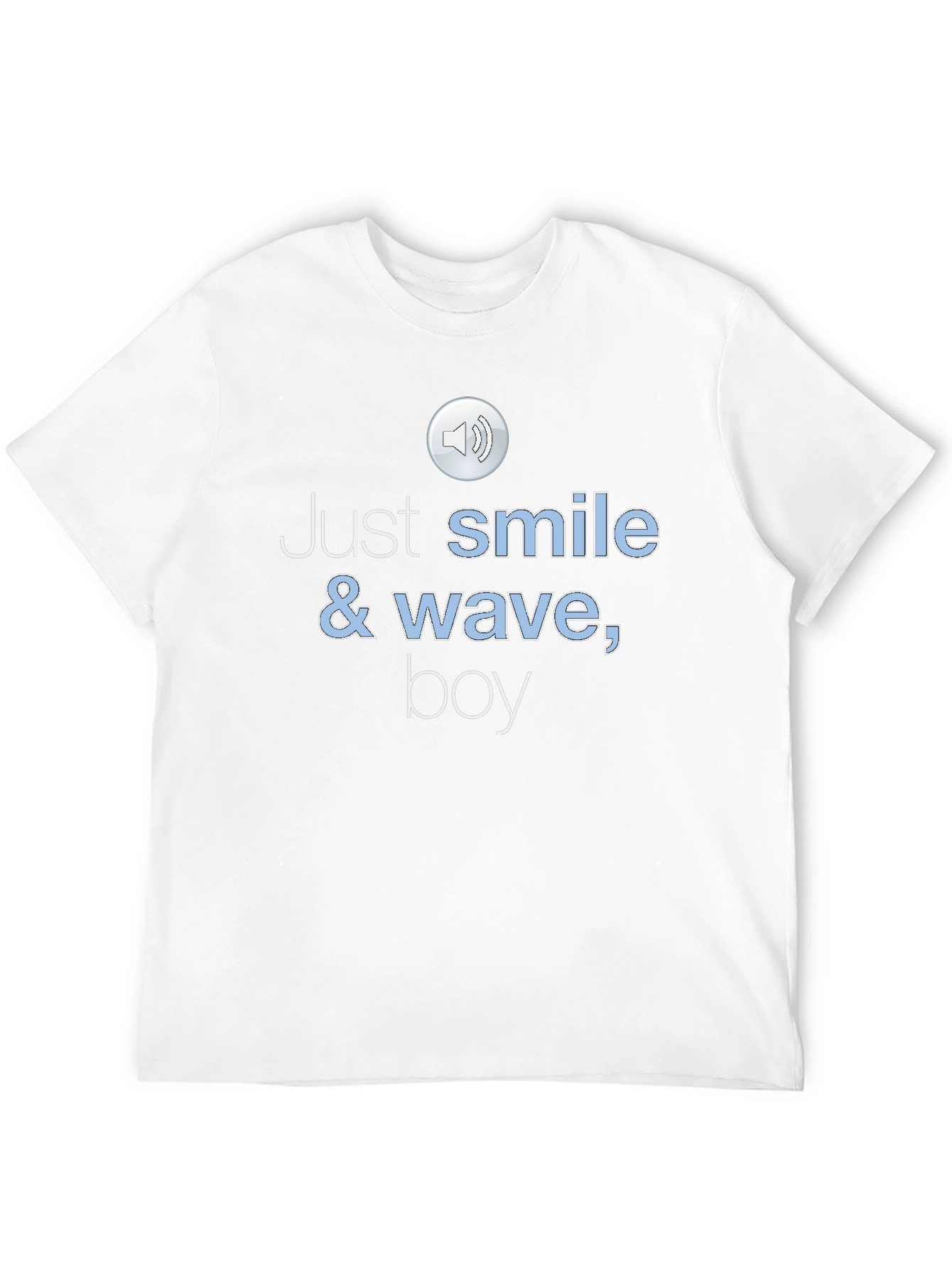 Black Just Smile & Wave Boy T-Shirt view 12