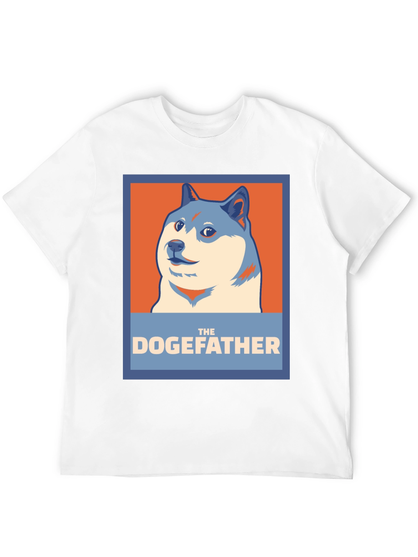 Black The Dogefather T-Shirt - Meme Humor Graphic Tee view 12