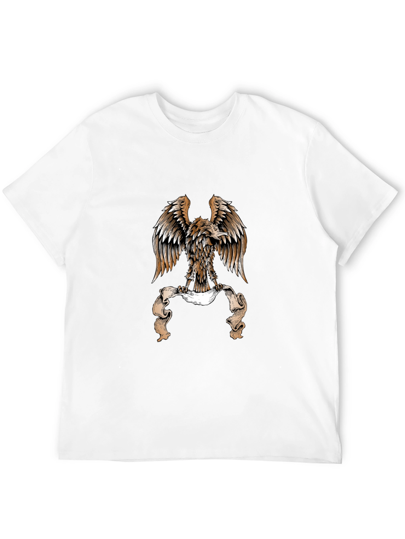 Black Eagle Graphic Black T-Shirt - Bold Design view 12