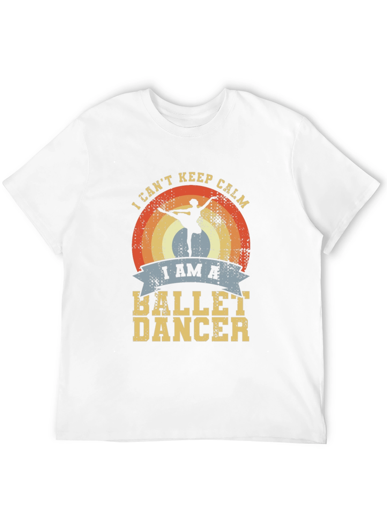 Black Ballet Dancer T-Shirt - I Can't Keep Calm view 12