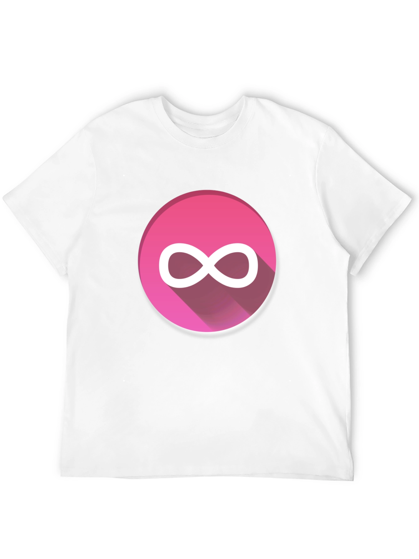 Black Pink Infinity Symbol Graphic Tee - Black view 12