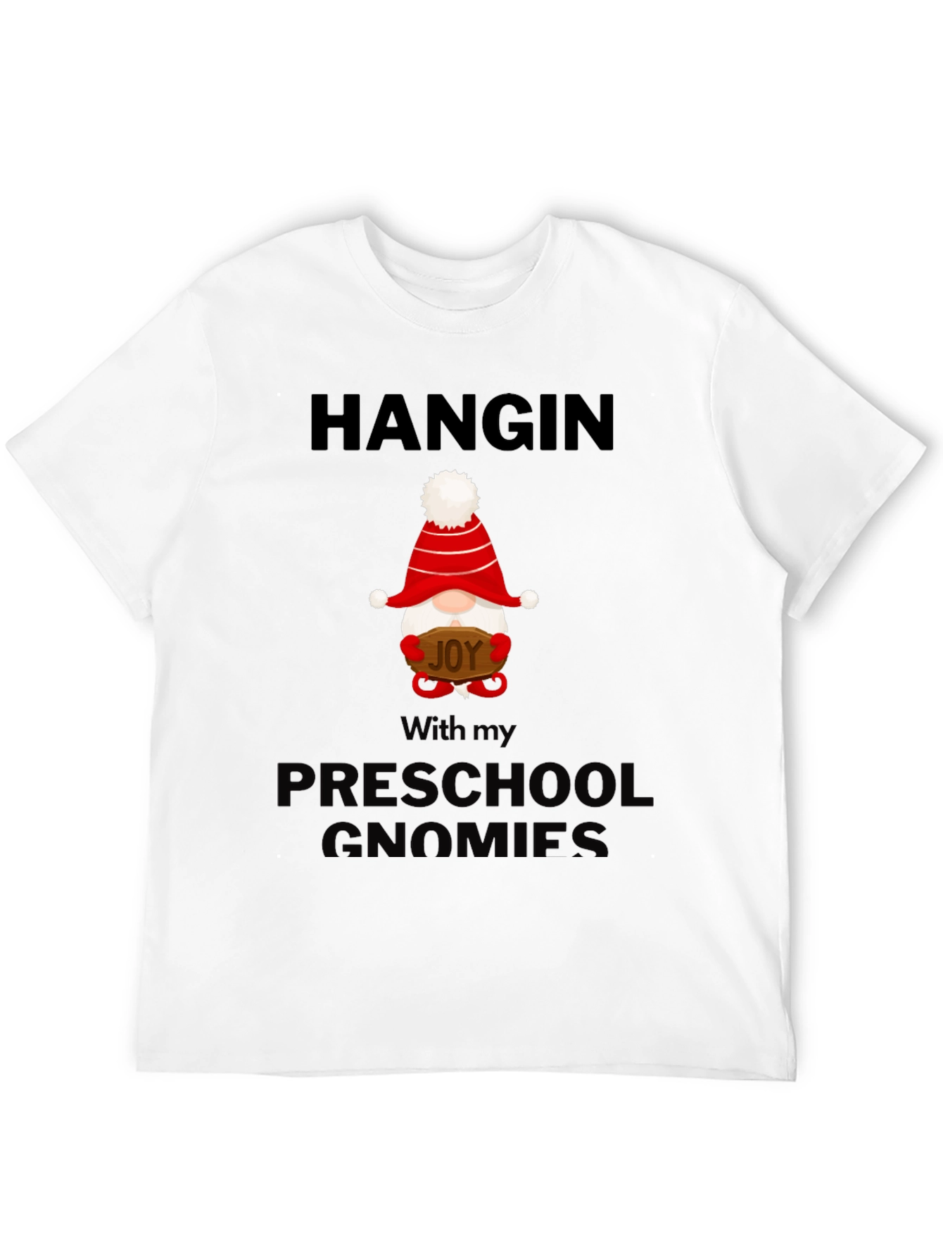 Black Hanging With My Preschool Gnomies T-Shirt view 12