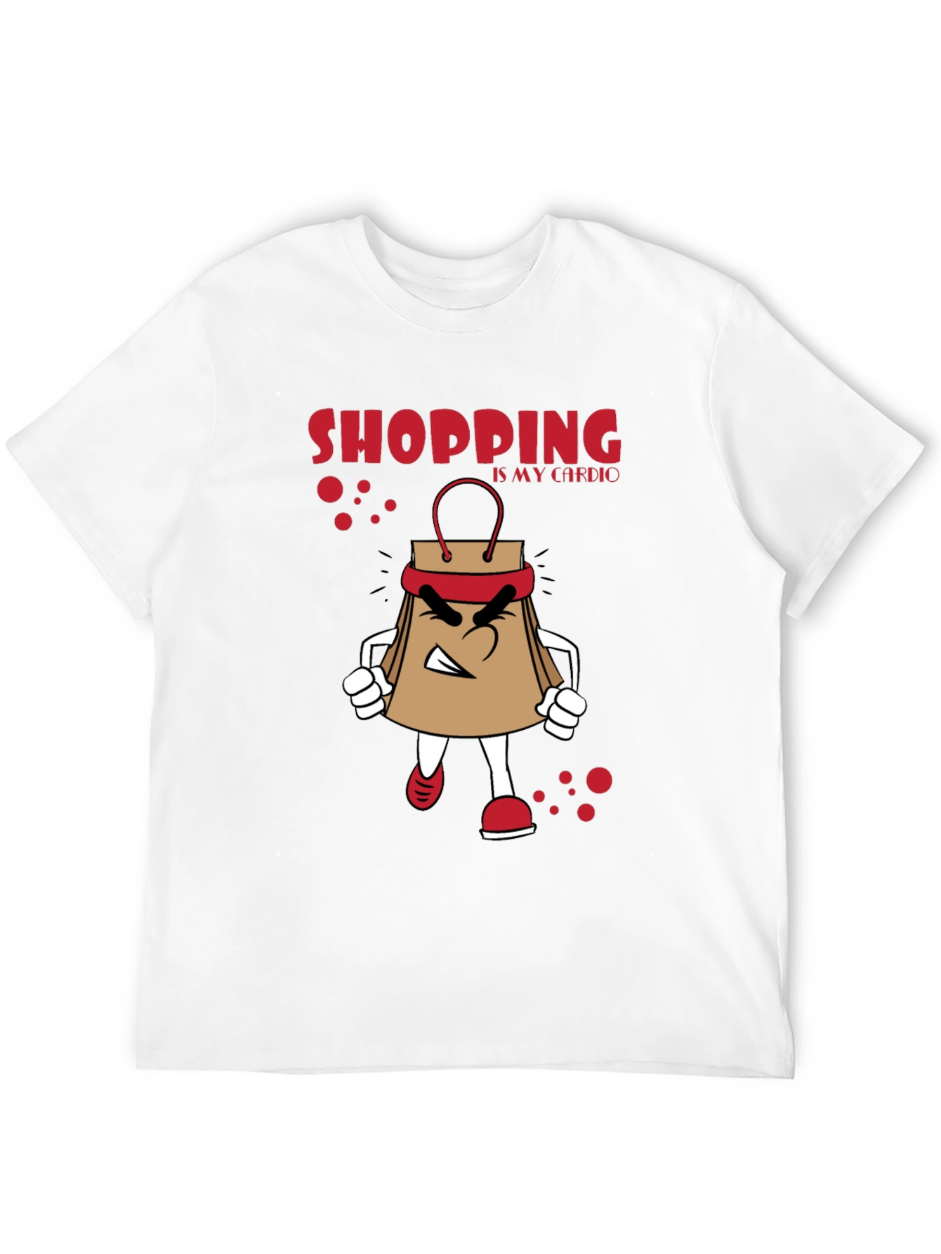 Black Shopping is My Cardio T-Shirt view 12