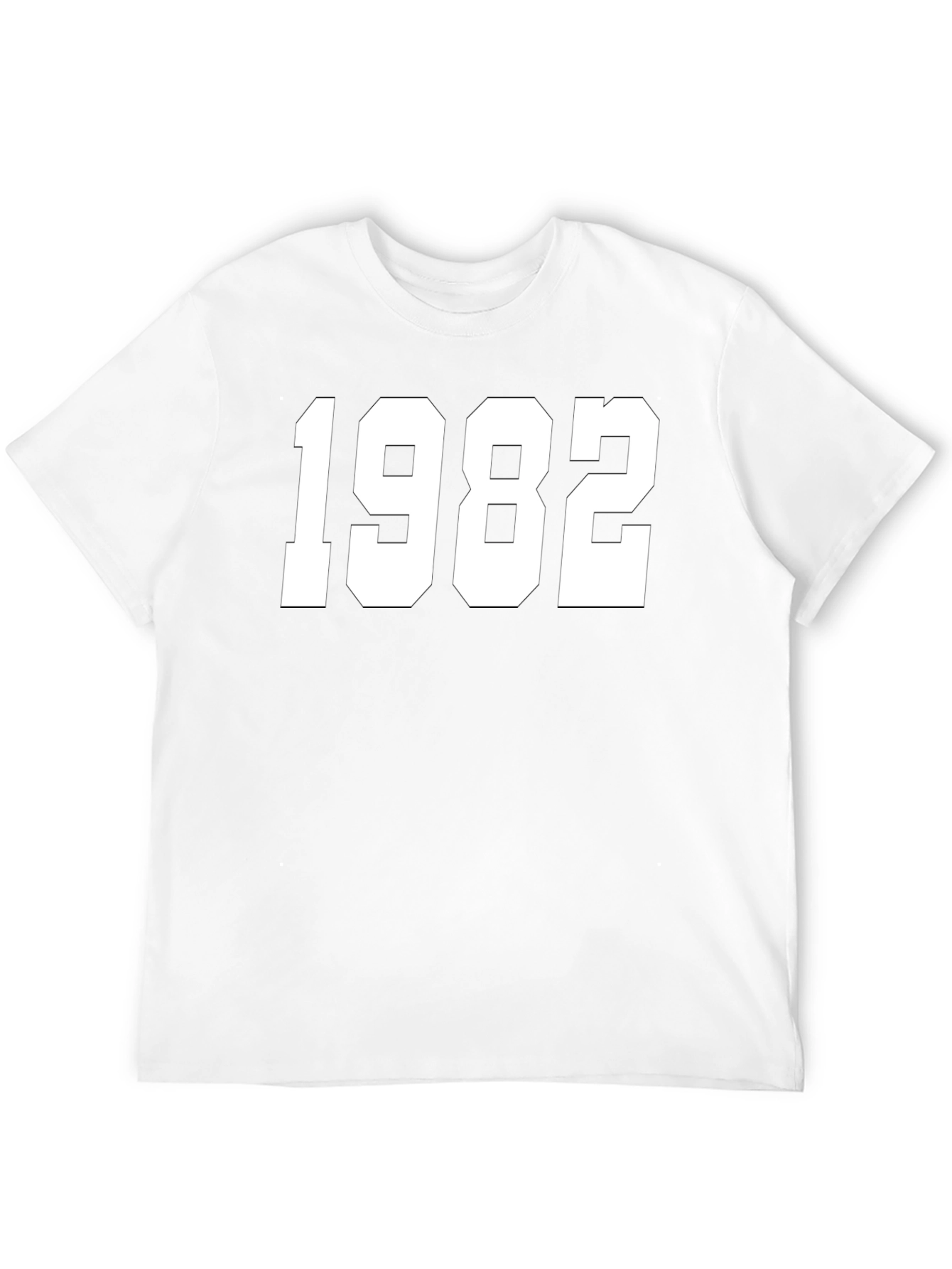 Black 1982 Graphic T-Shirt - Retro Birthday Tee view 12