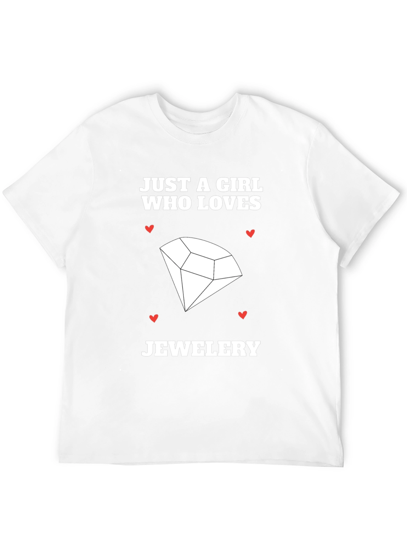 Black Girl Who Loves Jewelry T-Shirt view 12