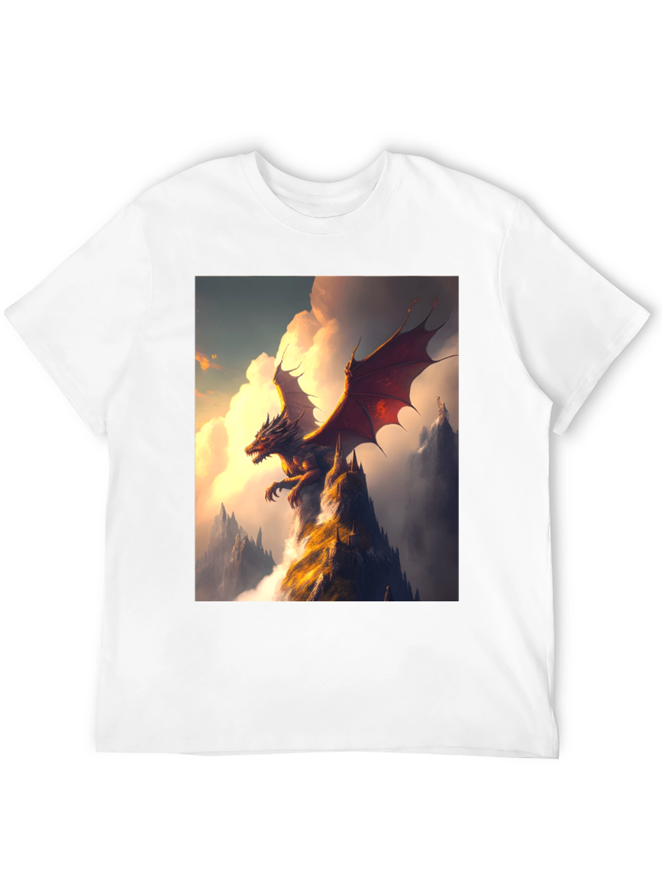 Black Dragon Peak Black T-Shirt view 12