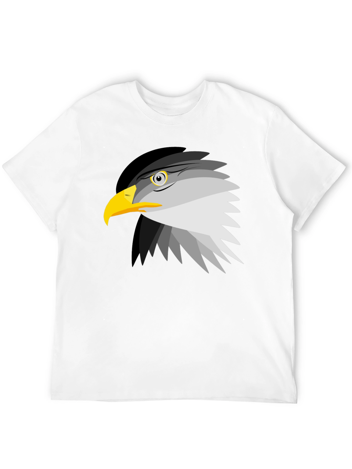 Black Eagle Graphic Tee - Black Cotton Blend view 12