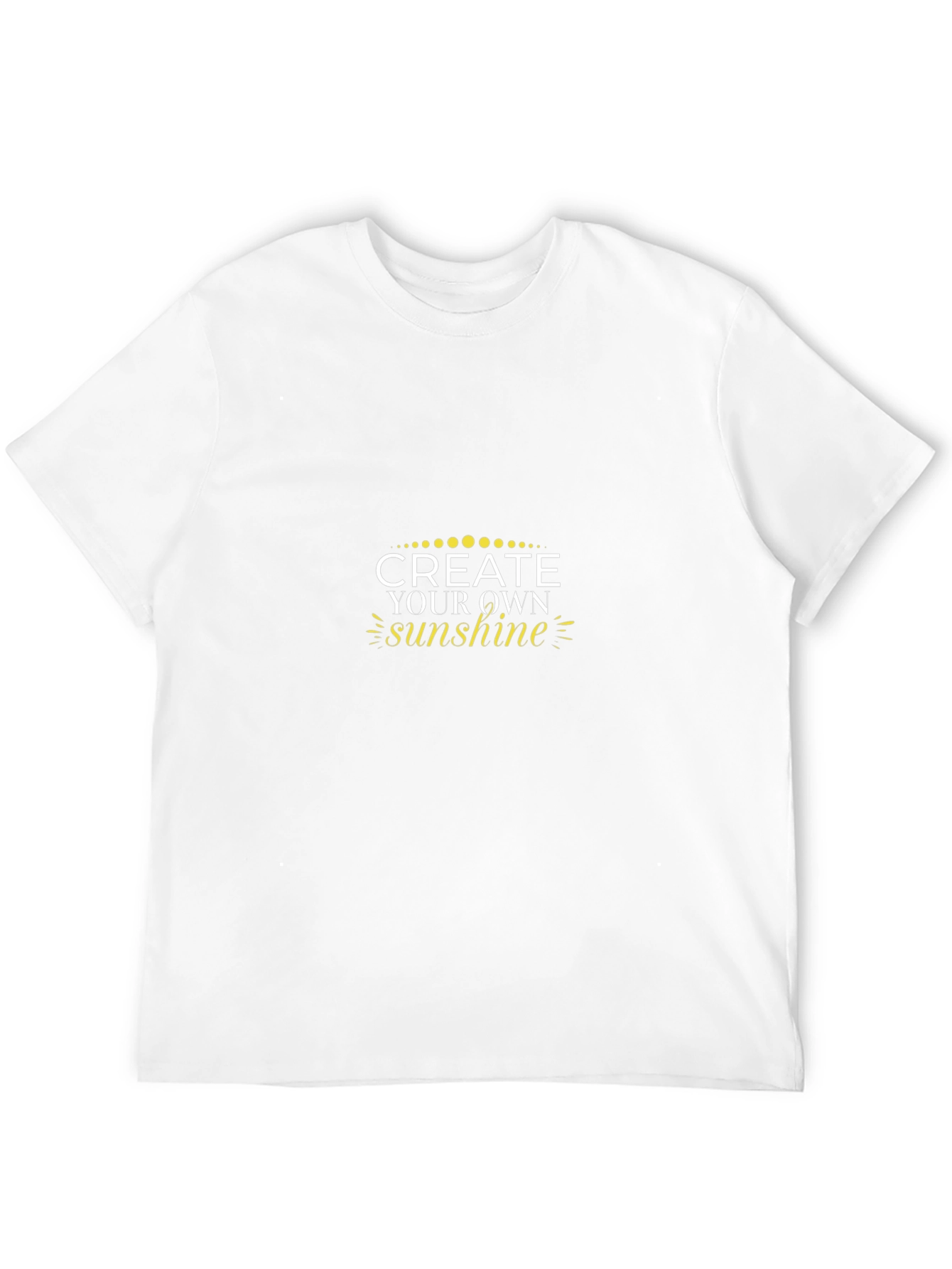 Black Create Your Own Sunshine Graphic Tee - Black view 12
