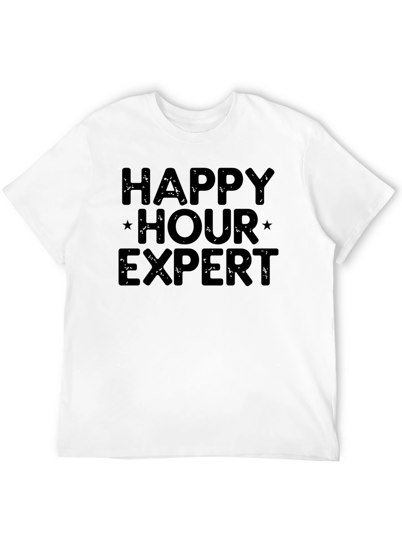 Black Happy Hour Expert Graphic Tee view 12