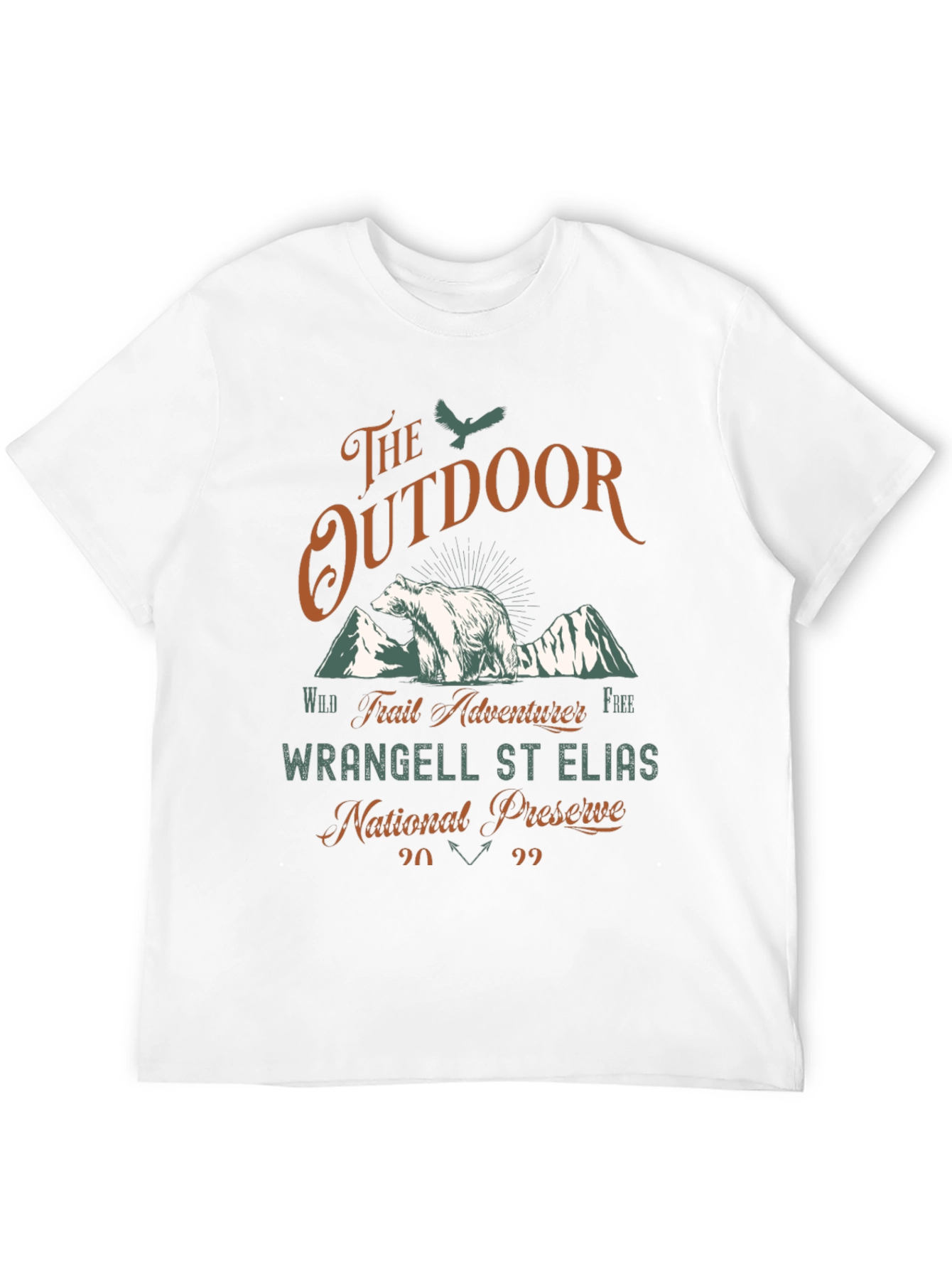 Black The Outdoor Wrangell St Elias National Preserve T-Shirt view 12
