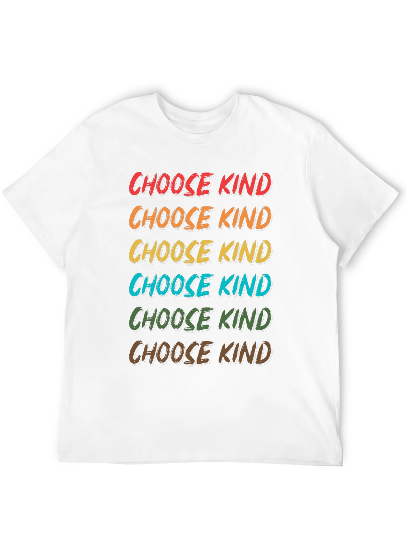 Black Choose Kind Graphic Tee - Positive Message T-Shirt view 12