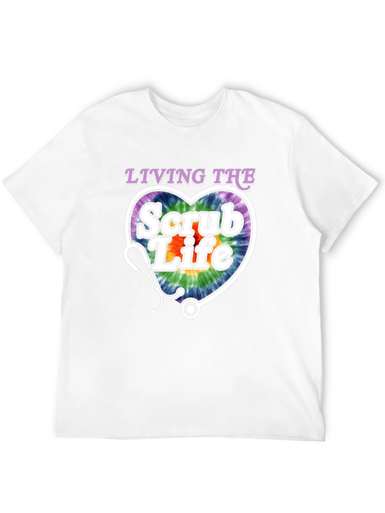 Black Living The Scrub Life Graphic Tee view 12