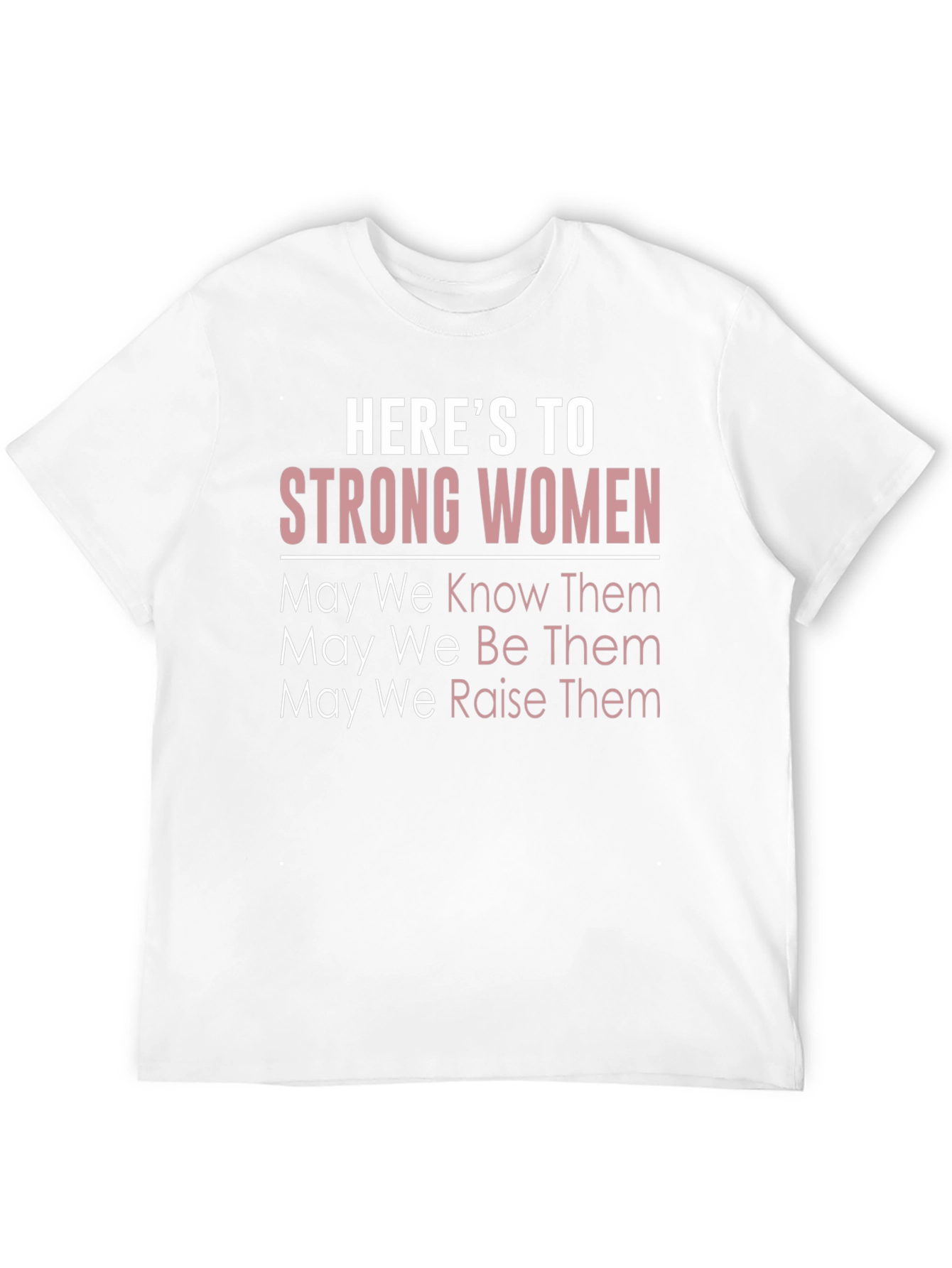 Black Here's To Strong Women Graphic Tee - Black view 12
