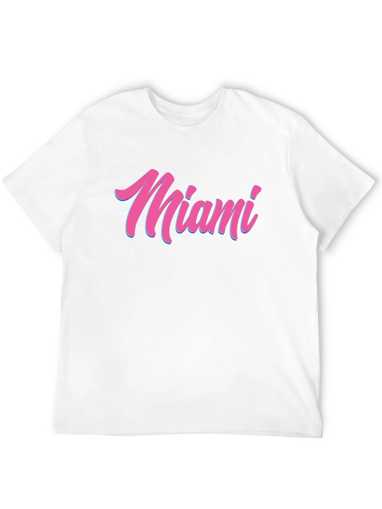 Miami Script T-Shirt - Retro Style Tee - 12