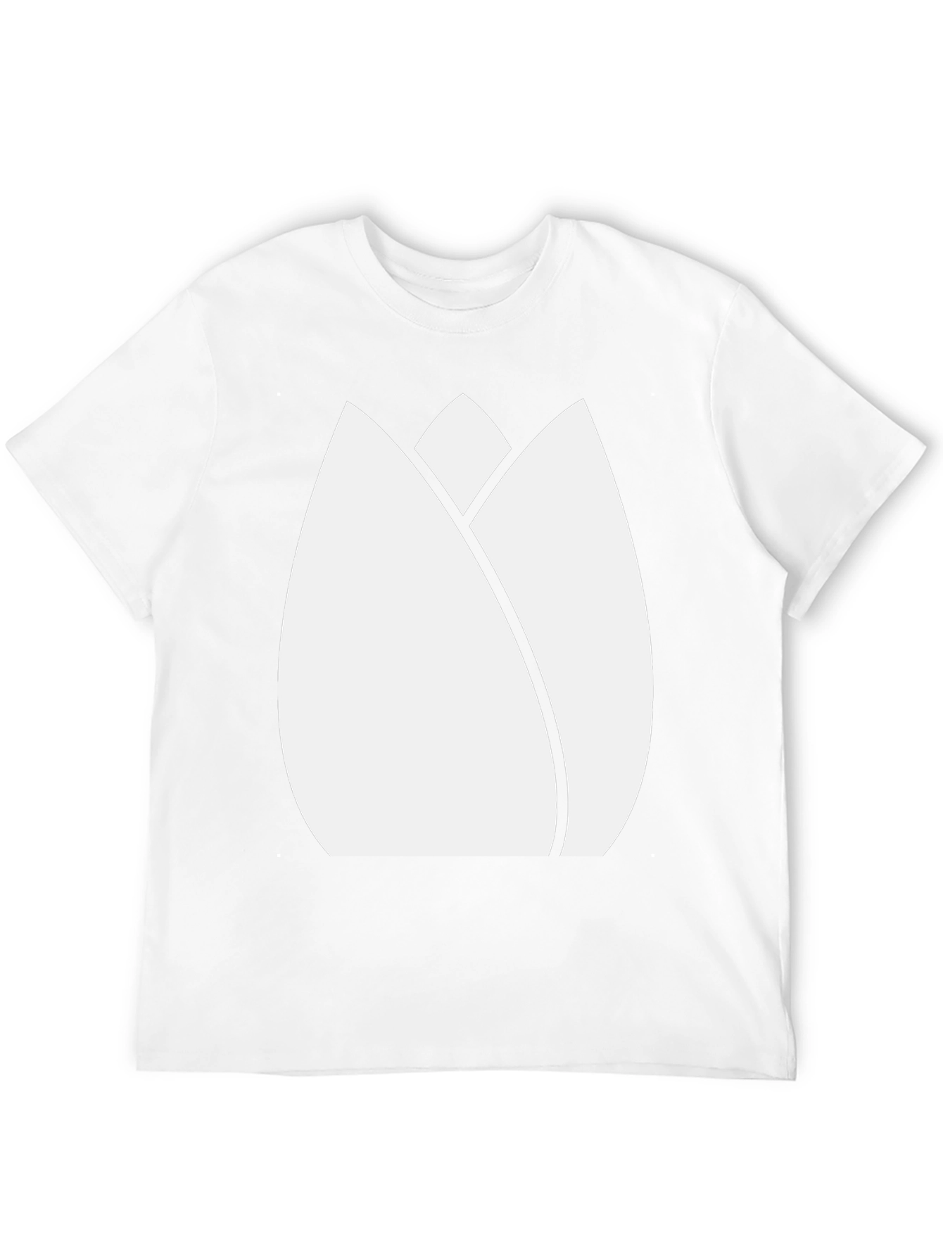 Black Tulip Graphic Tee - Modern Minimalist Design view 12