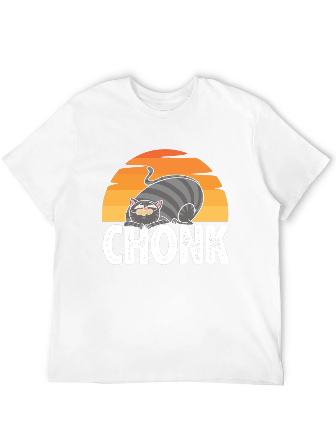 Black Chonk Cat Graphic Tee - Unisex Fit view 12