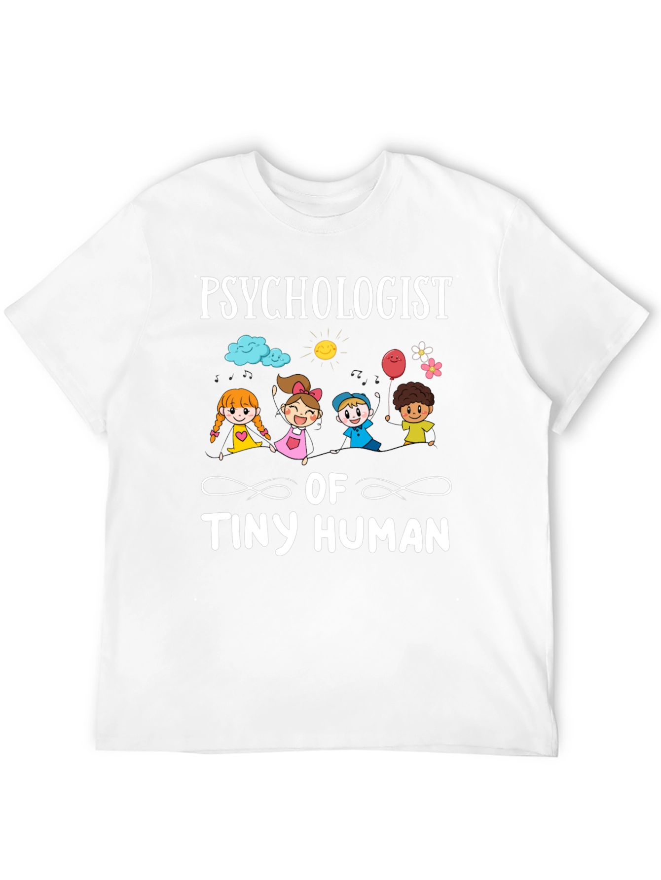 Black Psychologist of Tiny Human T-Shirt view 12