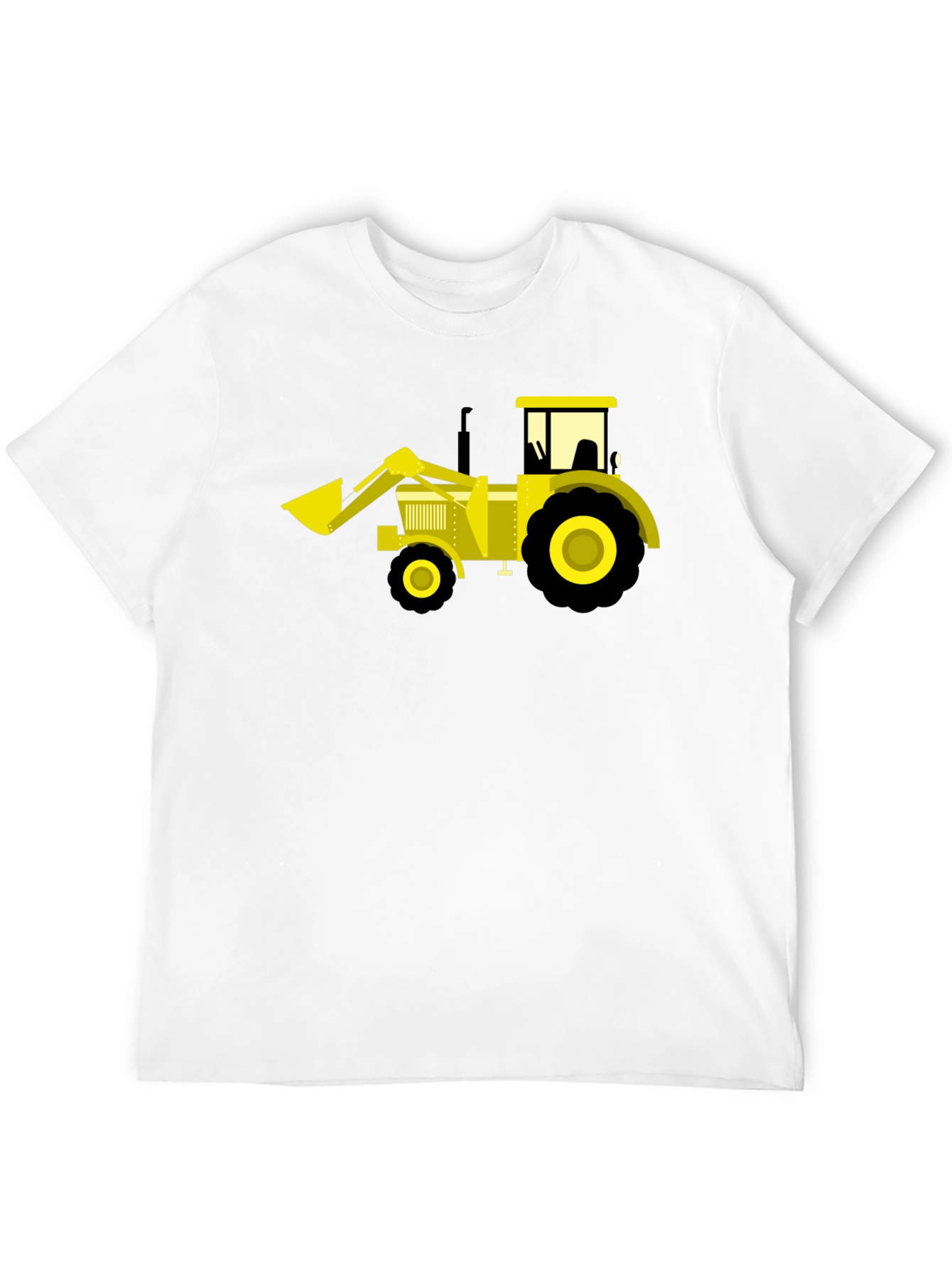 Black Black Tractor Graphic Tee - Fun & Unique view 12