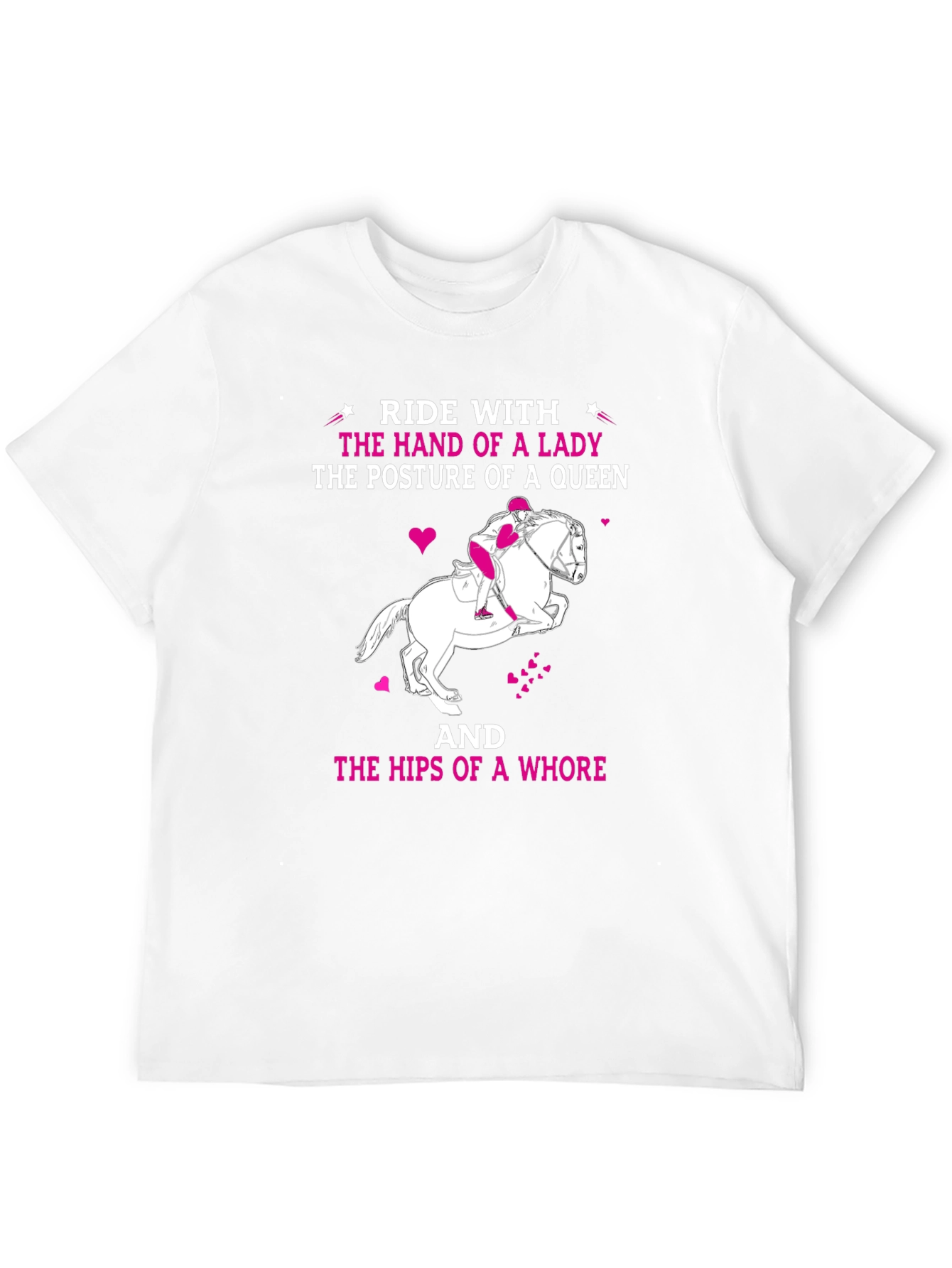 Black Ride With Lady Humor T-Shirt view 12