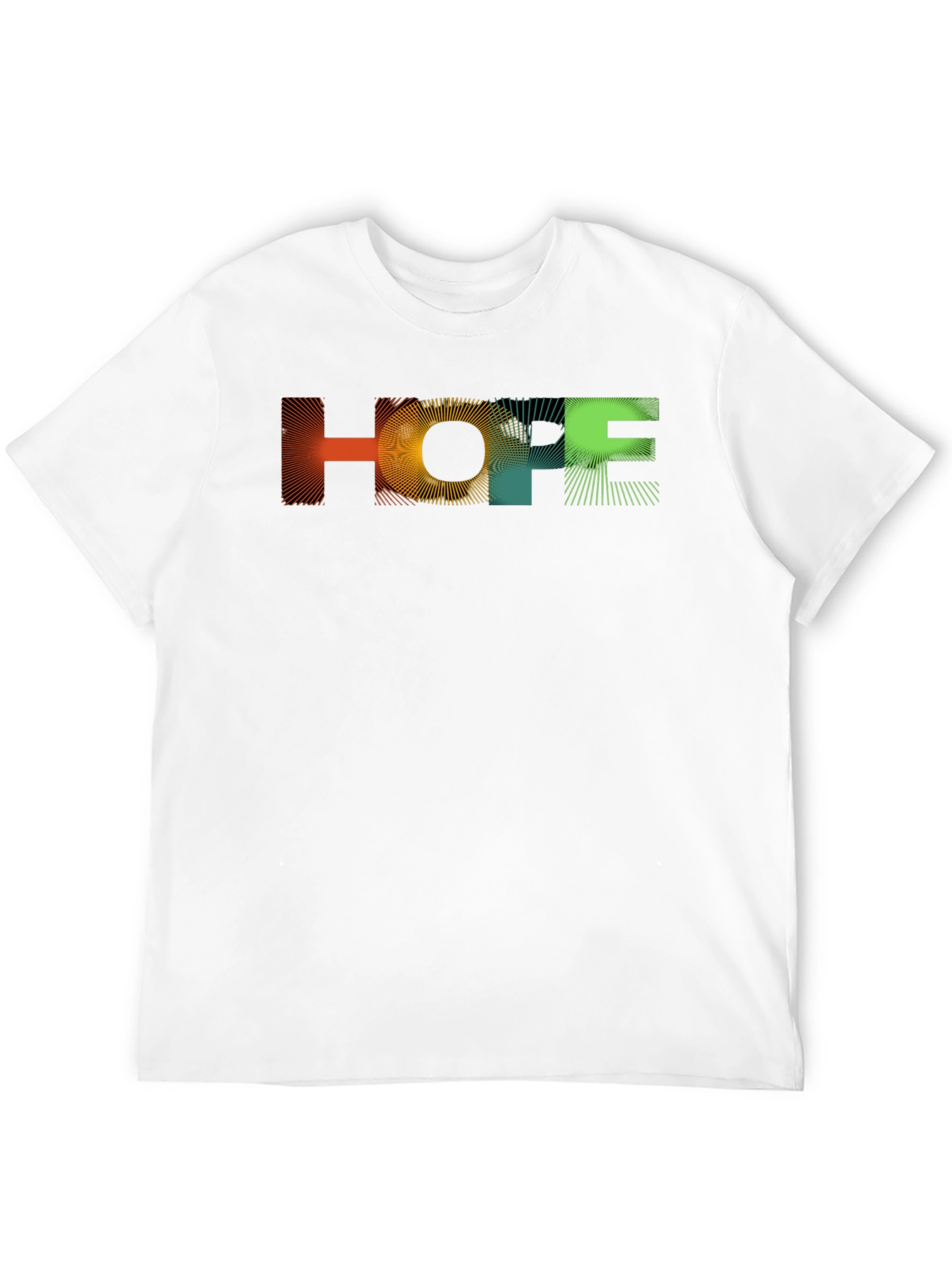 Black HOPE Graphic Print Black T-Shirt view 12