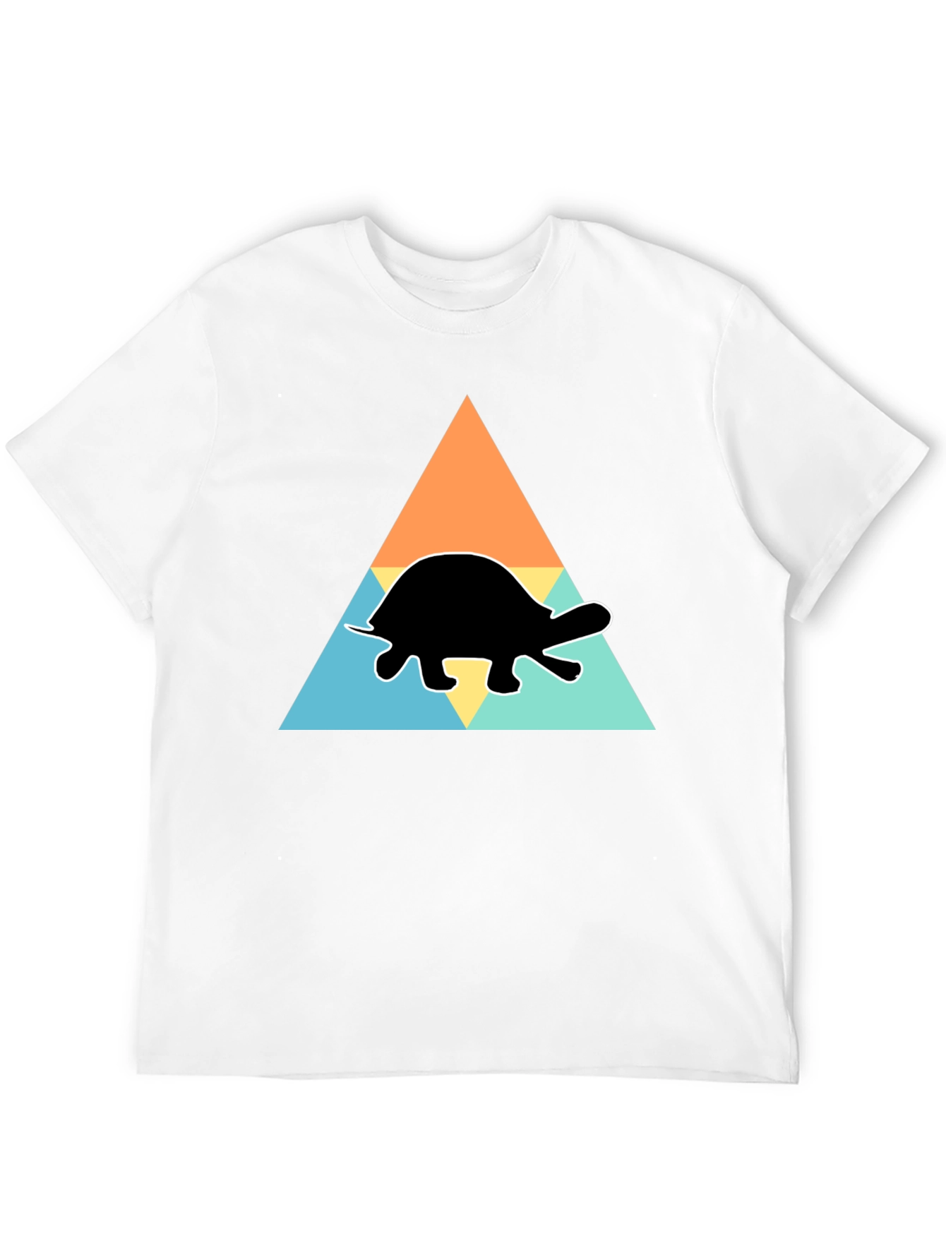 Black Turtle Graphic Tee: Retro Style Shirt view 12