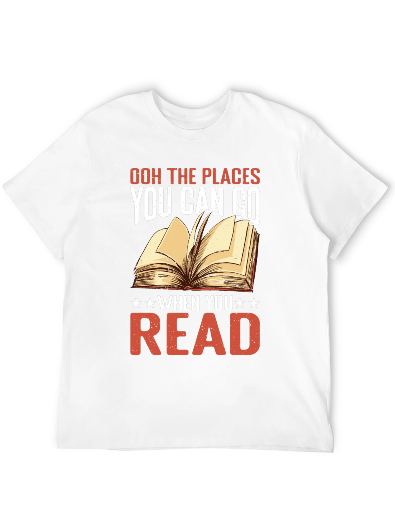 Black Book Lover T-Shirt - Places You Can Go view 12