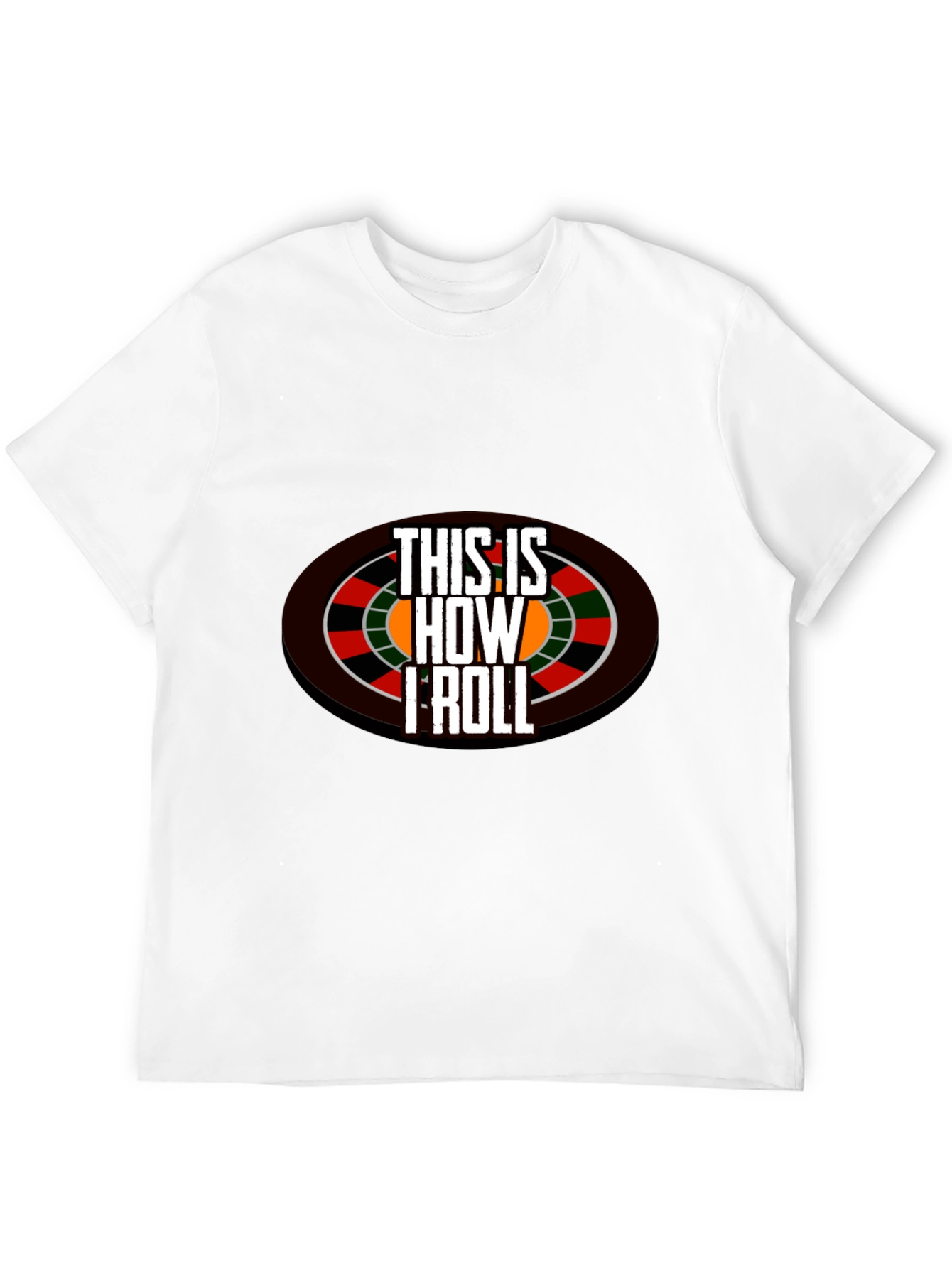 Black This is How I Roll Casino T-Shirt view 12