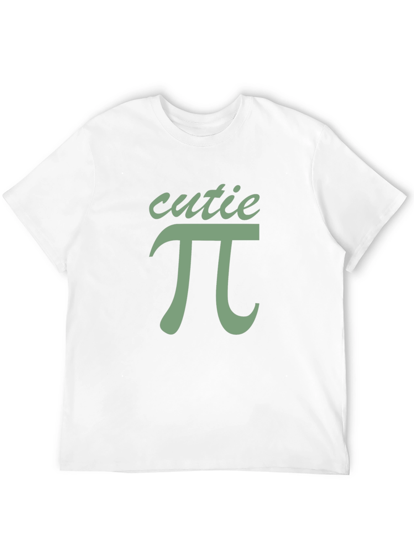Black Cutie Pi Math Humor Graphic T-Shirt view 12