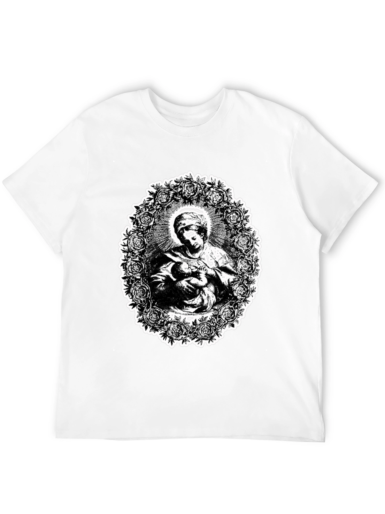 Black Madonna & Child Graphic Tee view 12