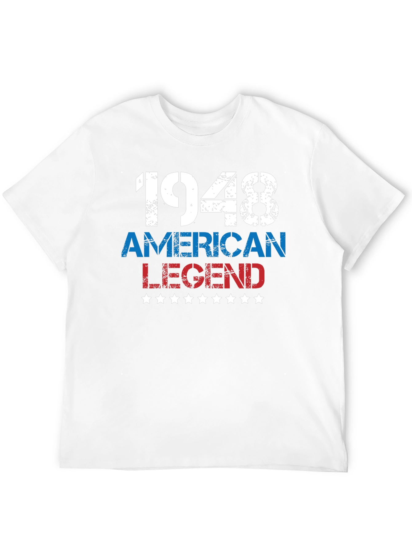 Black 1948 American Legend T-Shirt - Patriotic Birthday Gift view 12