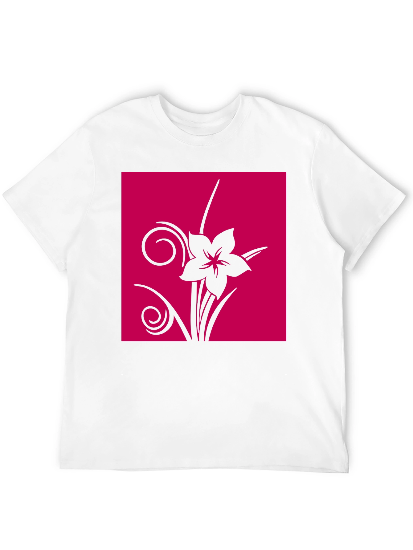 Black Floral Graphic Tee - Black view 12