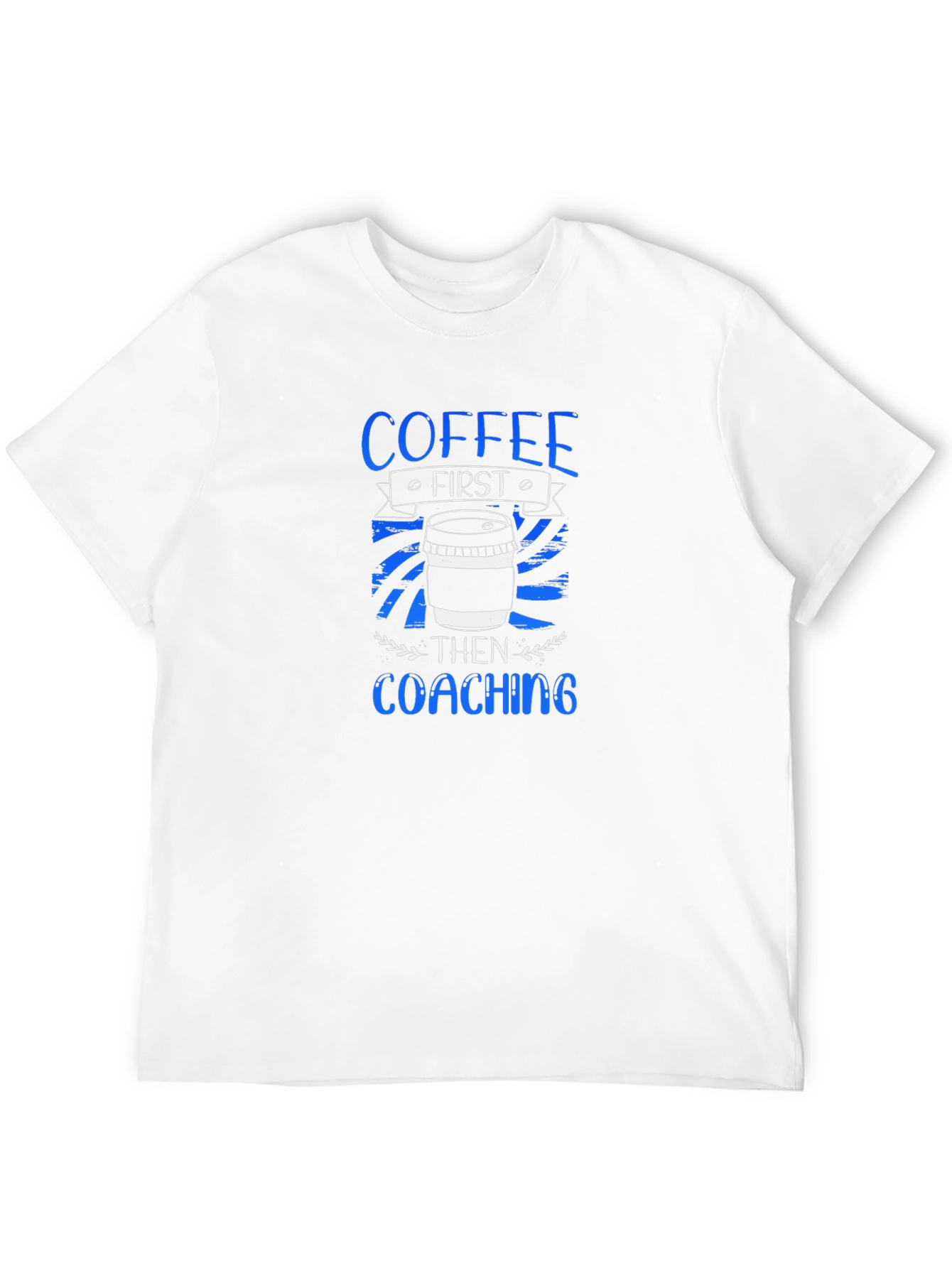 Black Coffee First, Then Coaching T-Shirt view 12